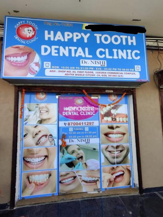 Happy Tooth Dental Clinic Shahpur Bamheta Ghaziabad