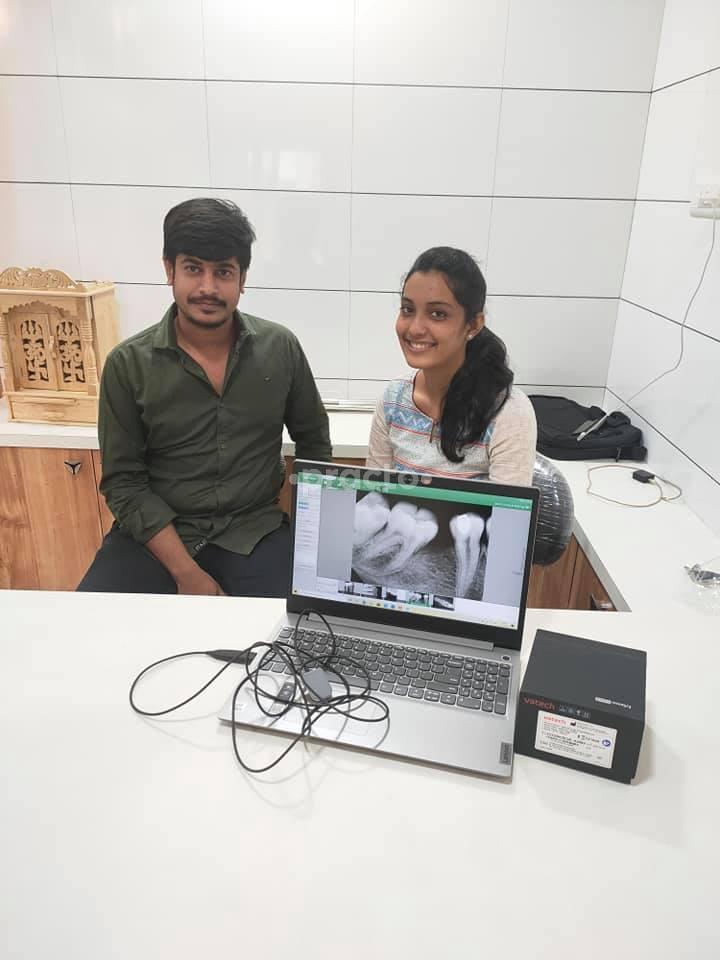 Consultation Room at Ivory Dental Clinic Mavdi Rajkot