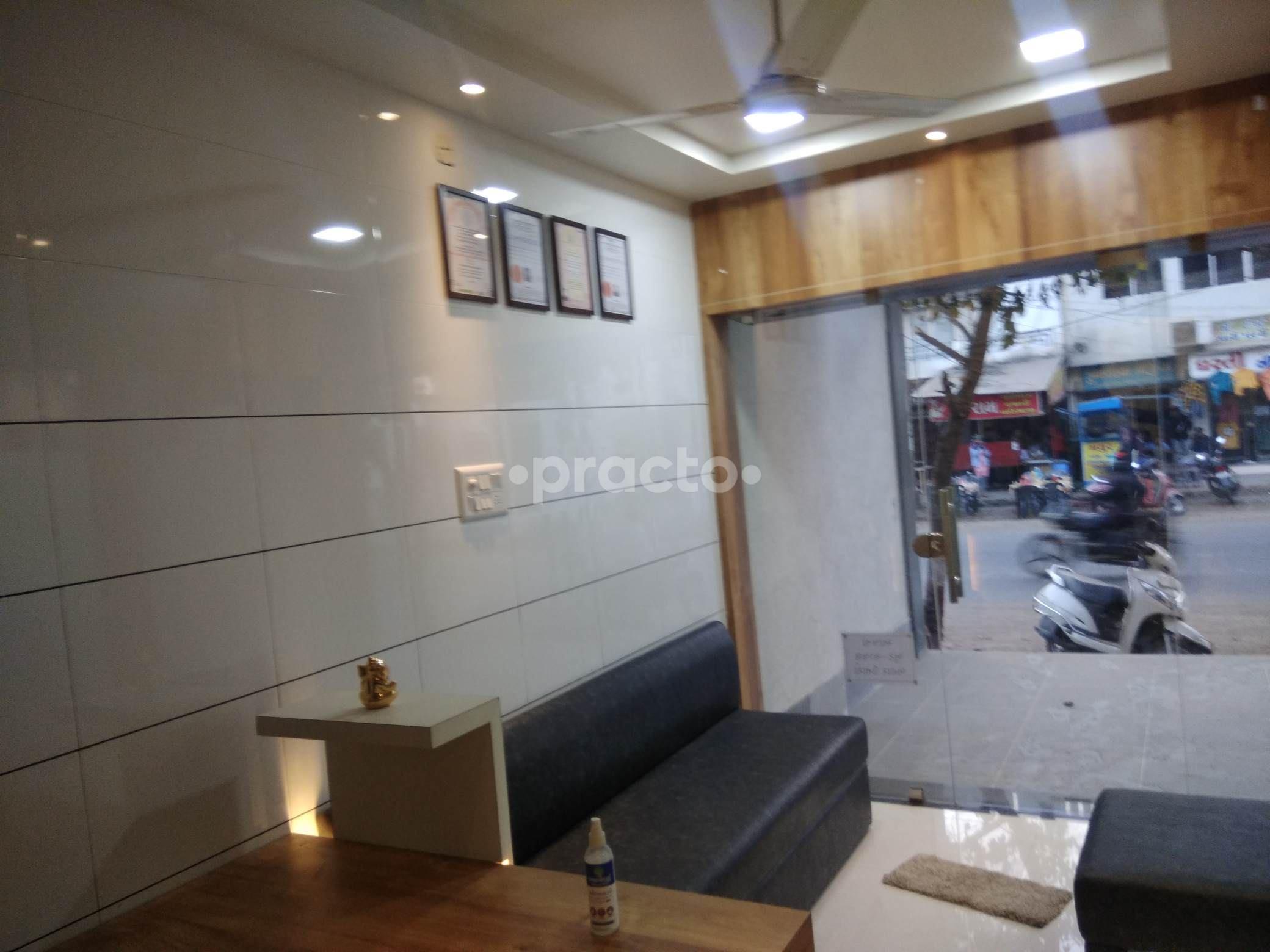 Waiting Area at Ivory Dental Clinic Mavdi Rajkot
