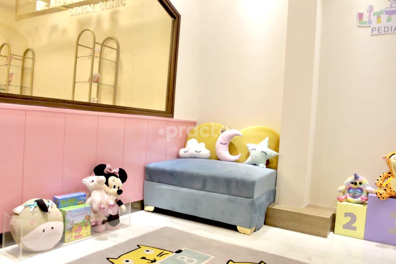 Waiting Area at Little Whites Pediatric and General Dentistry Saket Delhi