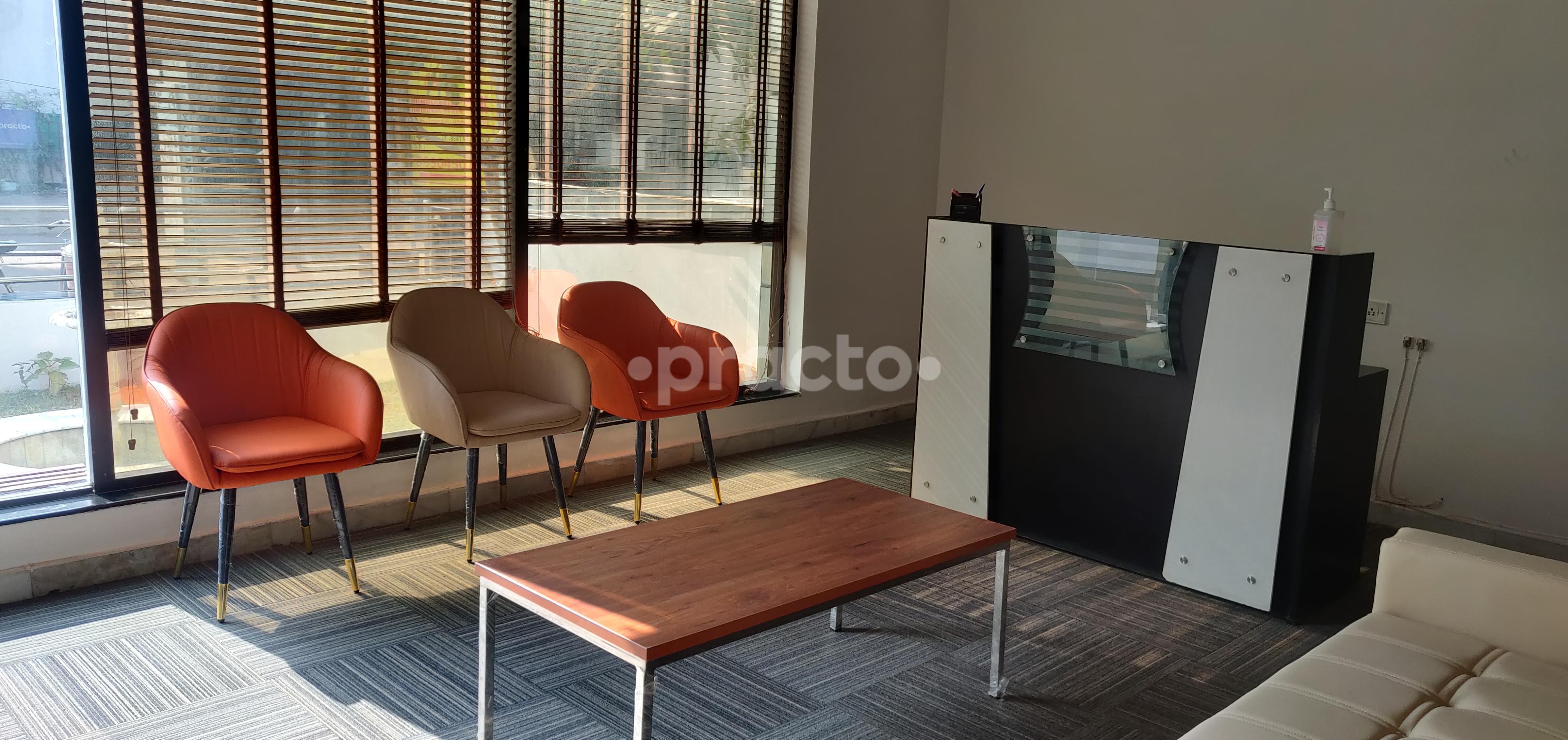 Reception Area at Vista Dental Care Sushant Lok II Gurgaon