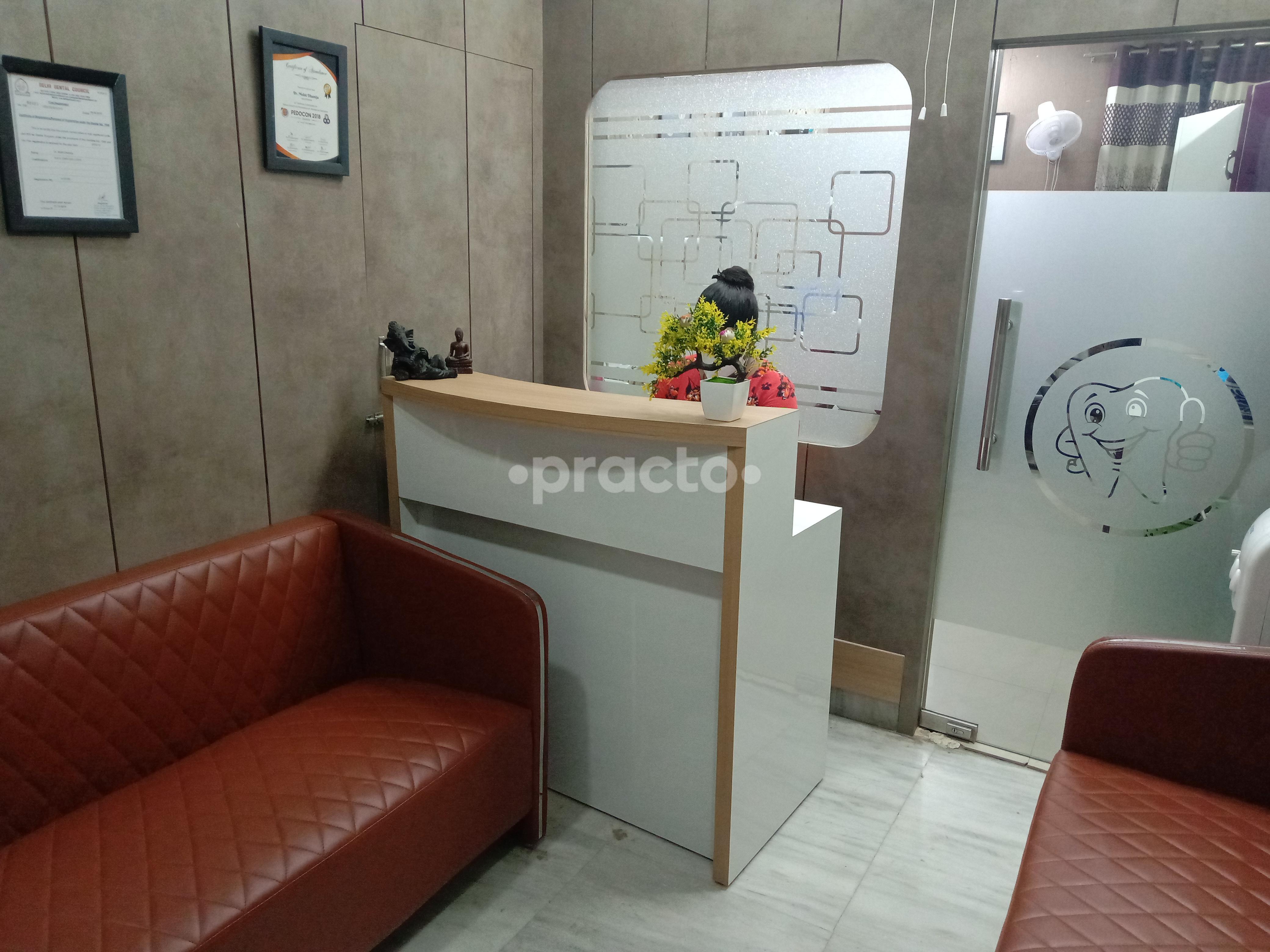 Waiting Area at Dhamija's Dental Clinic  Tagore Garden Delhi