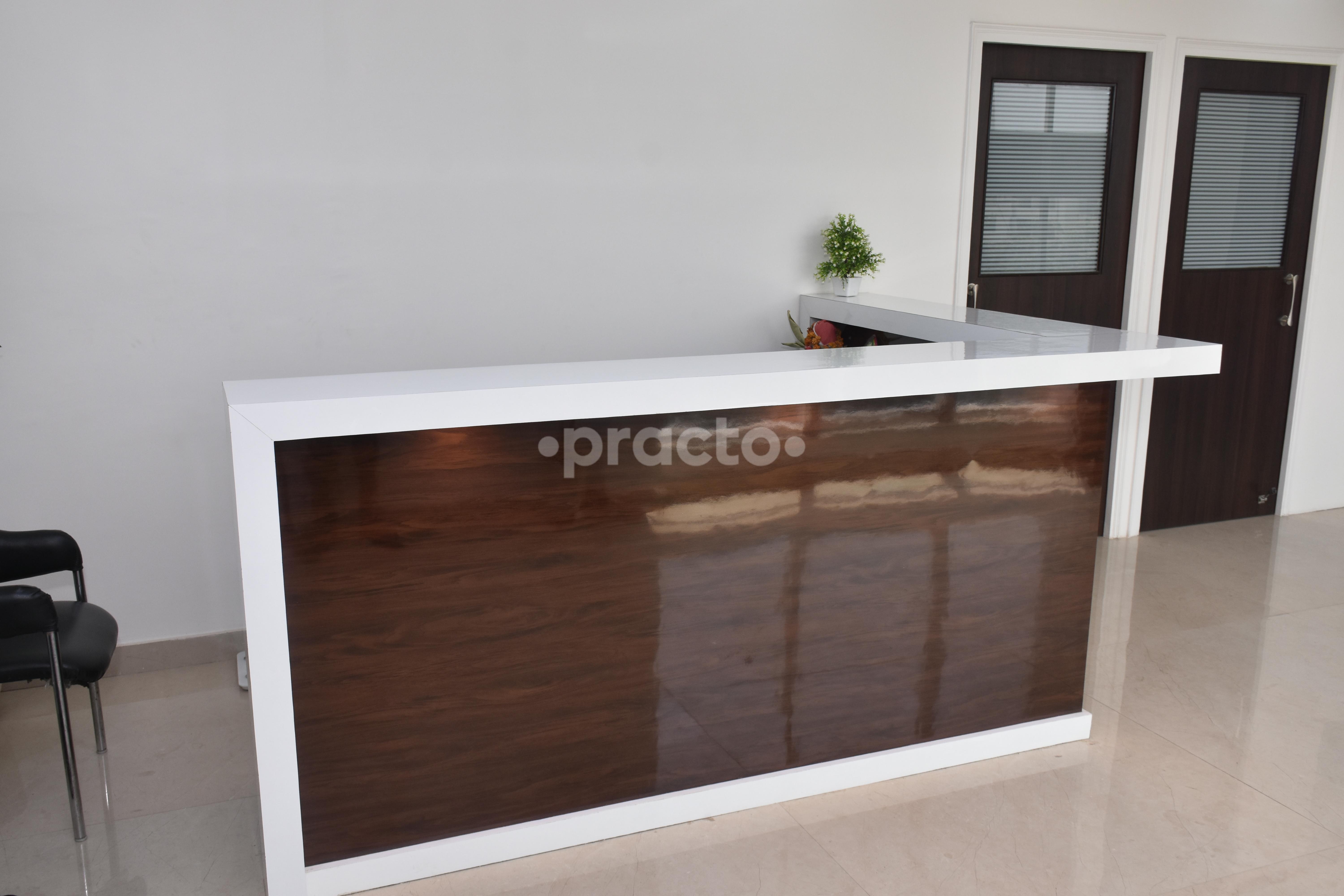 Reception Area at Neev Medicare Raj Nagar Ghaziabad