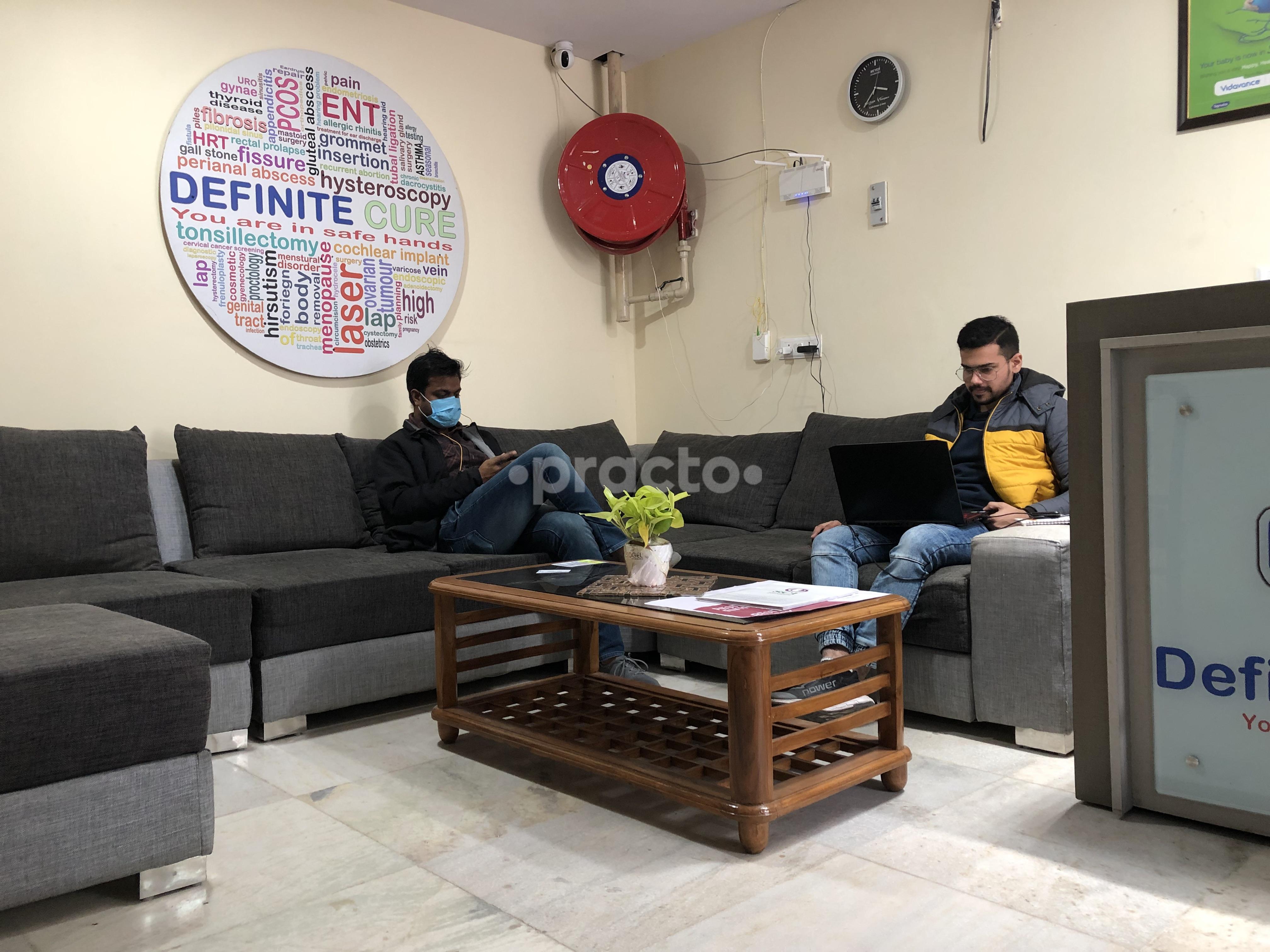 Waiting Area at Delhi Surgical Centre Green Park Delhi