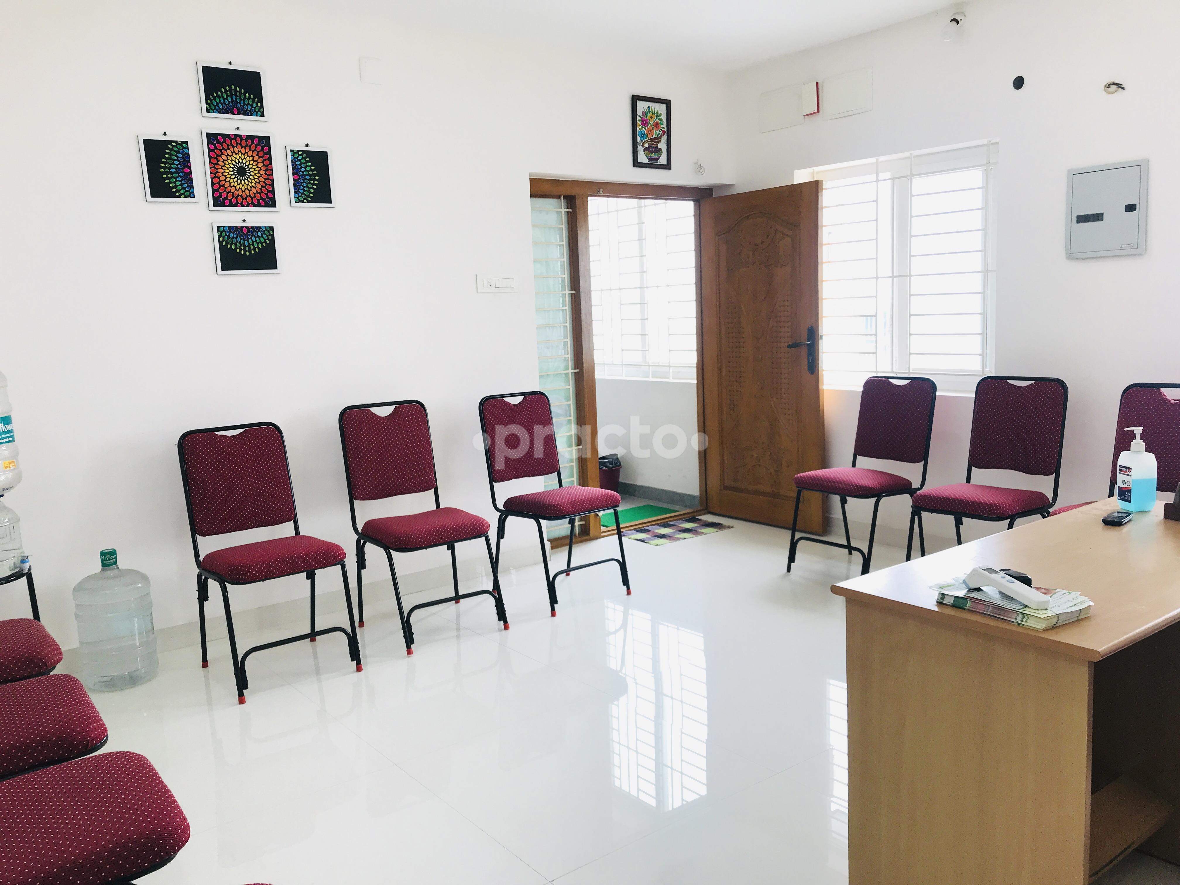 Reception Area at MP Smile Care Singanallur Coimbatore