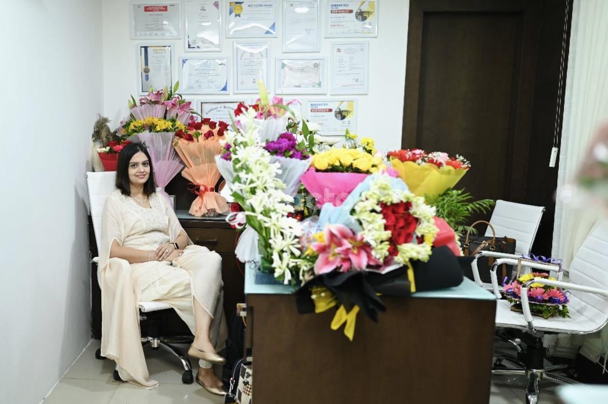 Consultation Room at Dr. Harshita Kothari Skinpuritys Clinic Old Palasia Indore