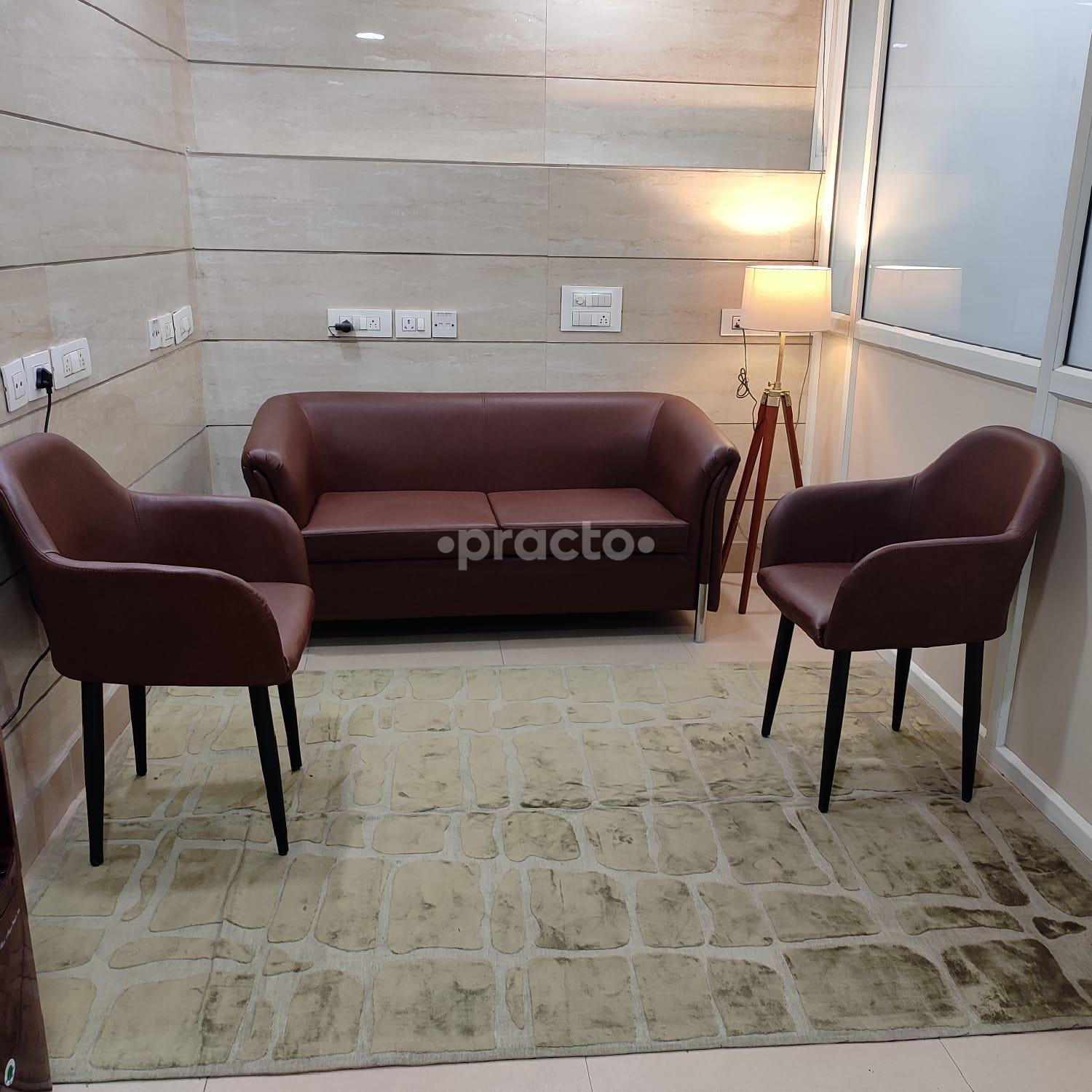 Waiting Area at InnerPeace Psychiatry Clinic CR Park Delhi