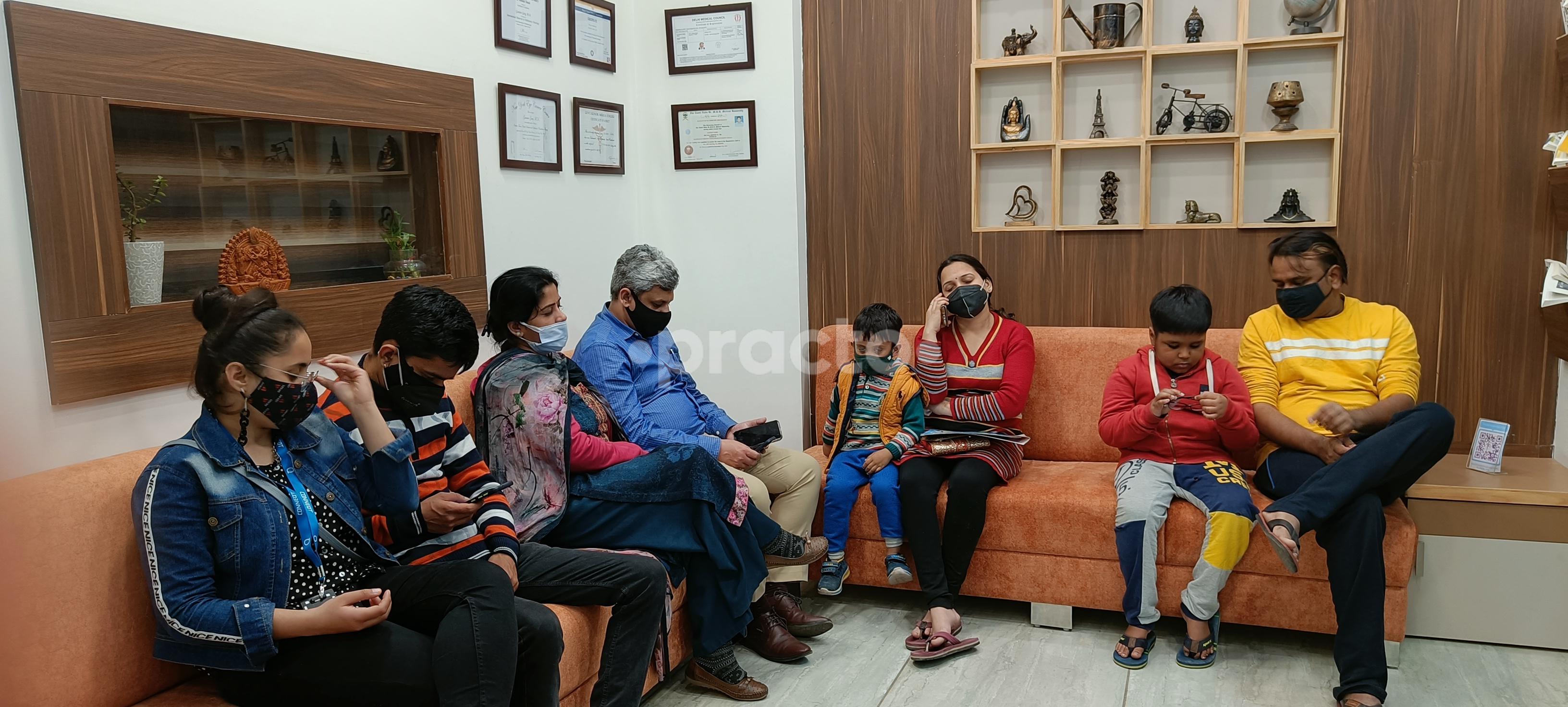Waiting Area at View Care Mayur Vihar Delhi