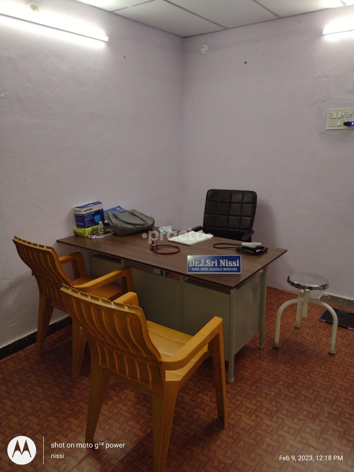 Consultation Room at Karuna Clinic Payakapuram Vijayawada