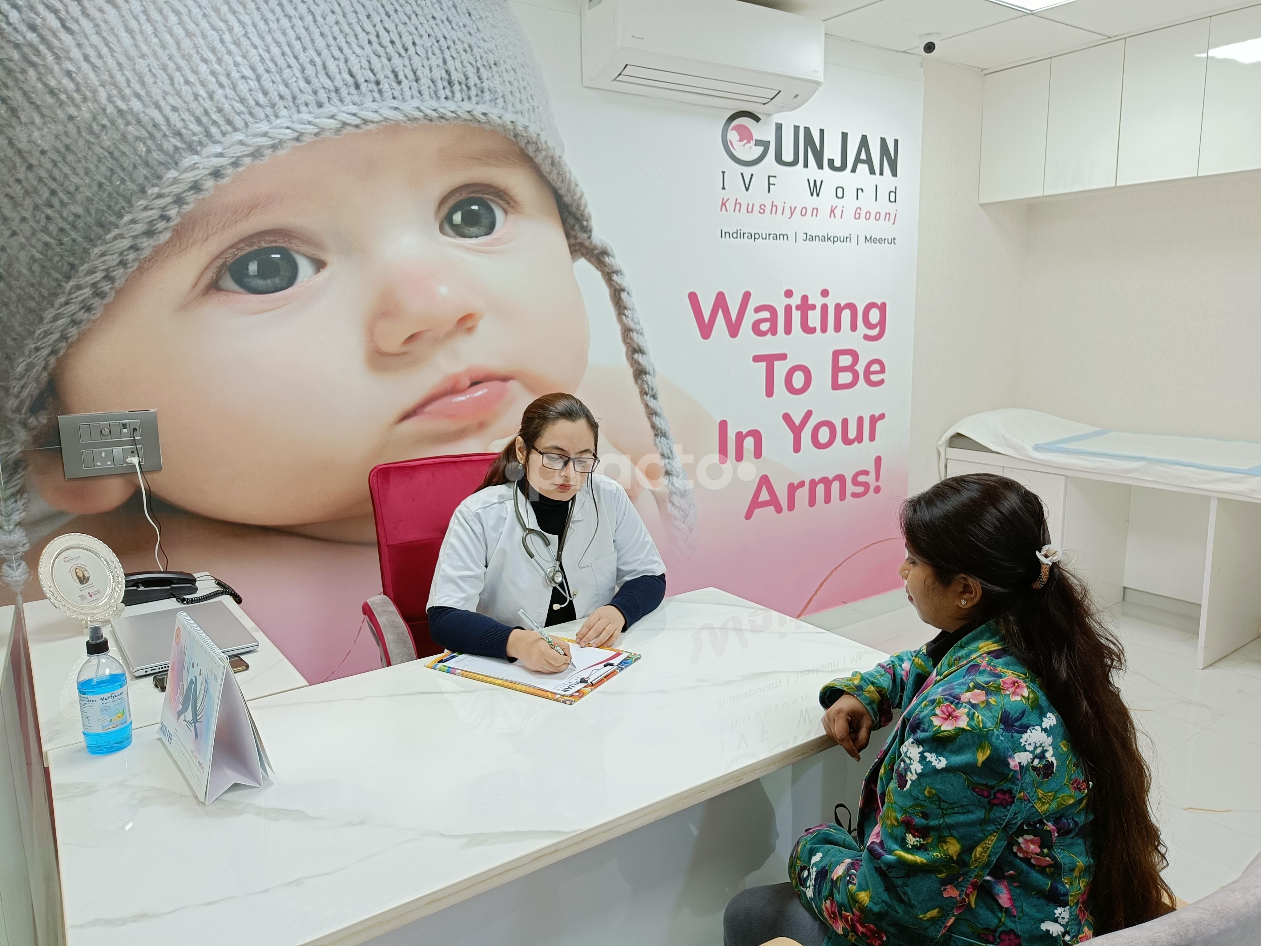 Consultation Room at Gunjan IVF World Janakpuri Delhi