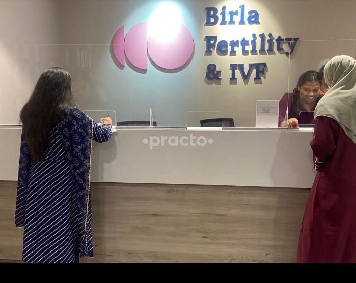 Reception Area at Birla Fertility and IVF Lajpat Nagar Delhi