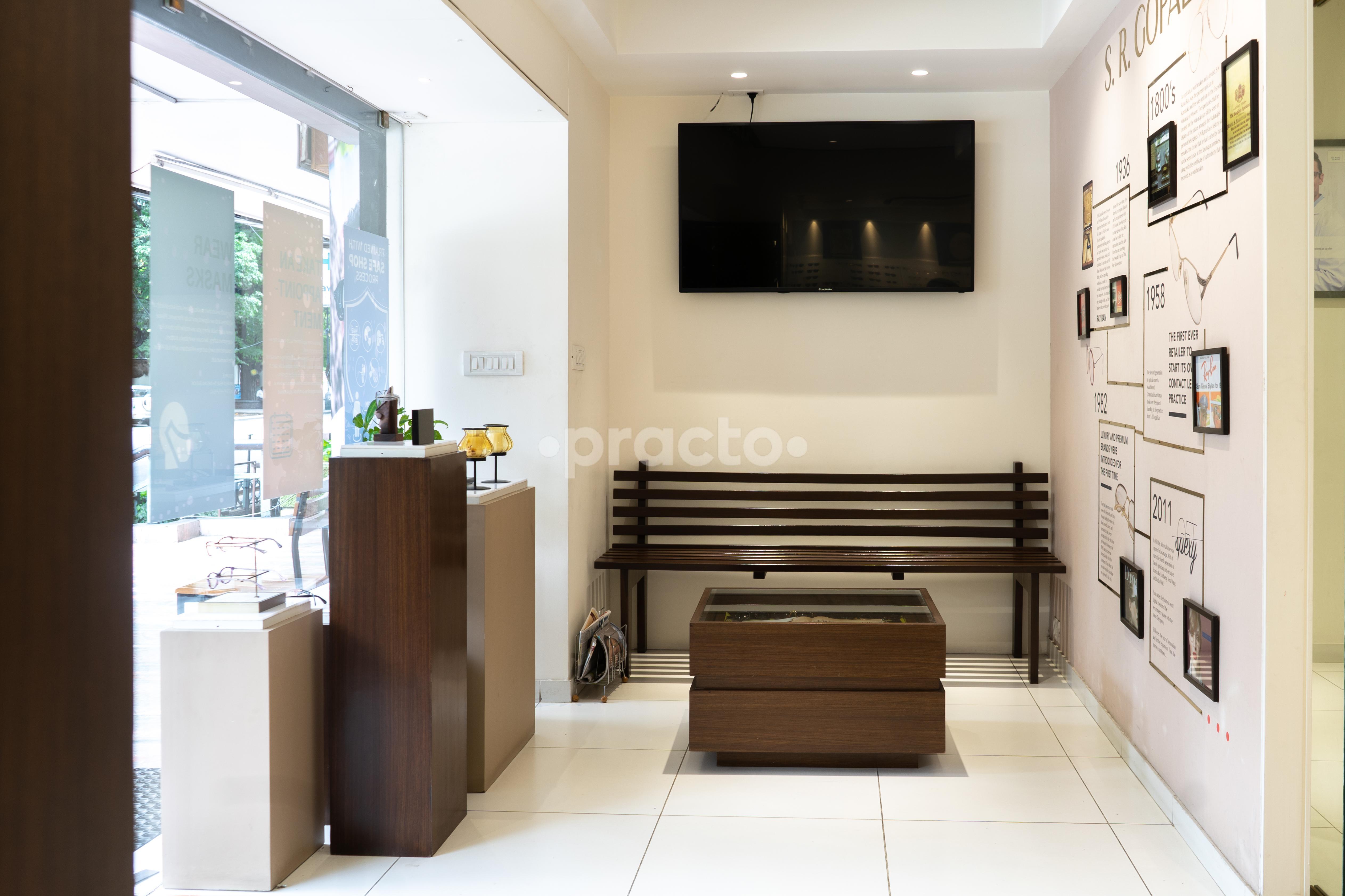 Waiting Area at S.R.Gopal Rao Opticians and Optometrists Residency Road Bangalore