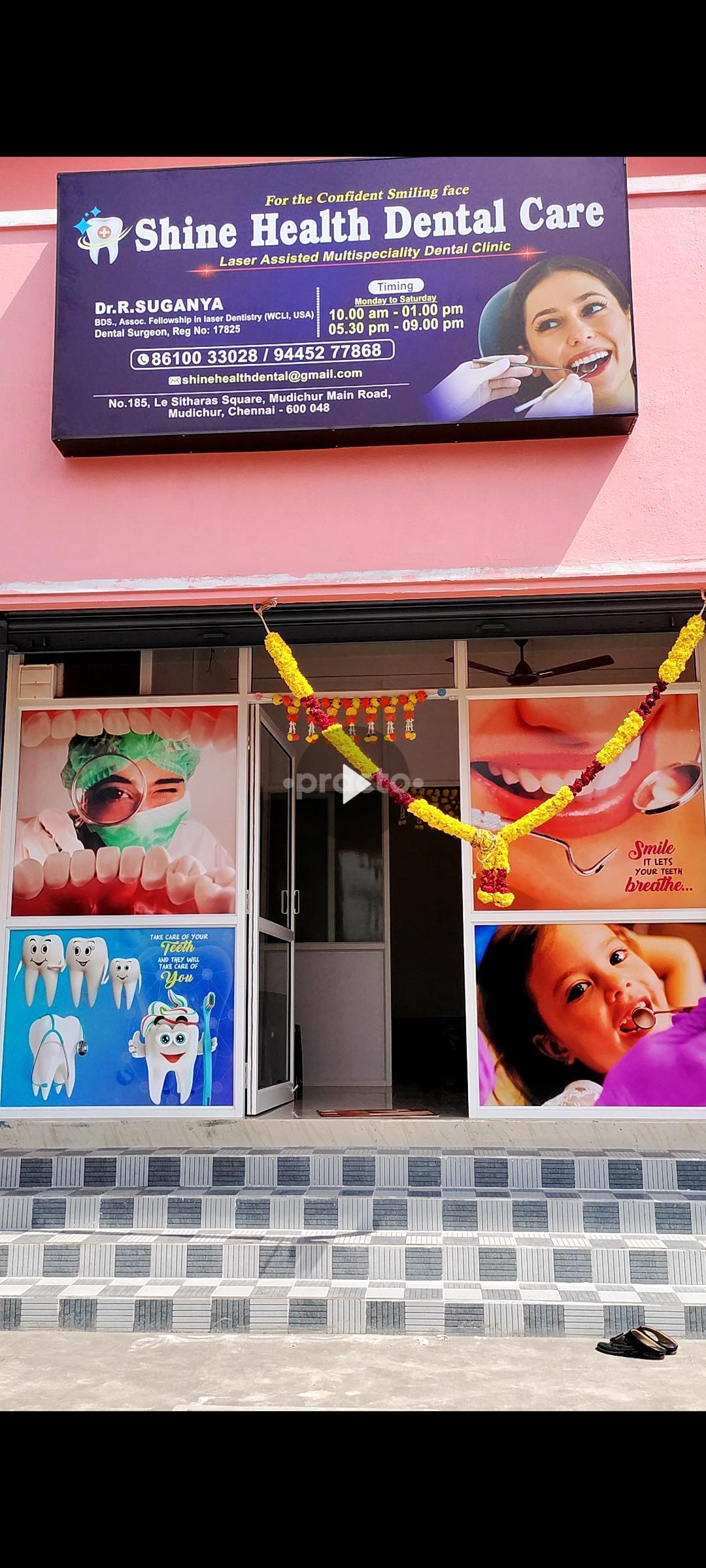 Outside Area at Shine  Health Dental Care Tambaram West Chennai