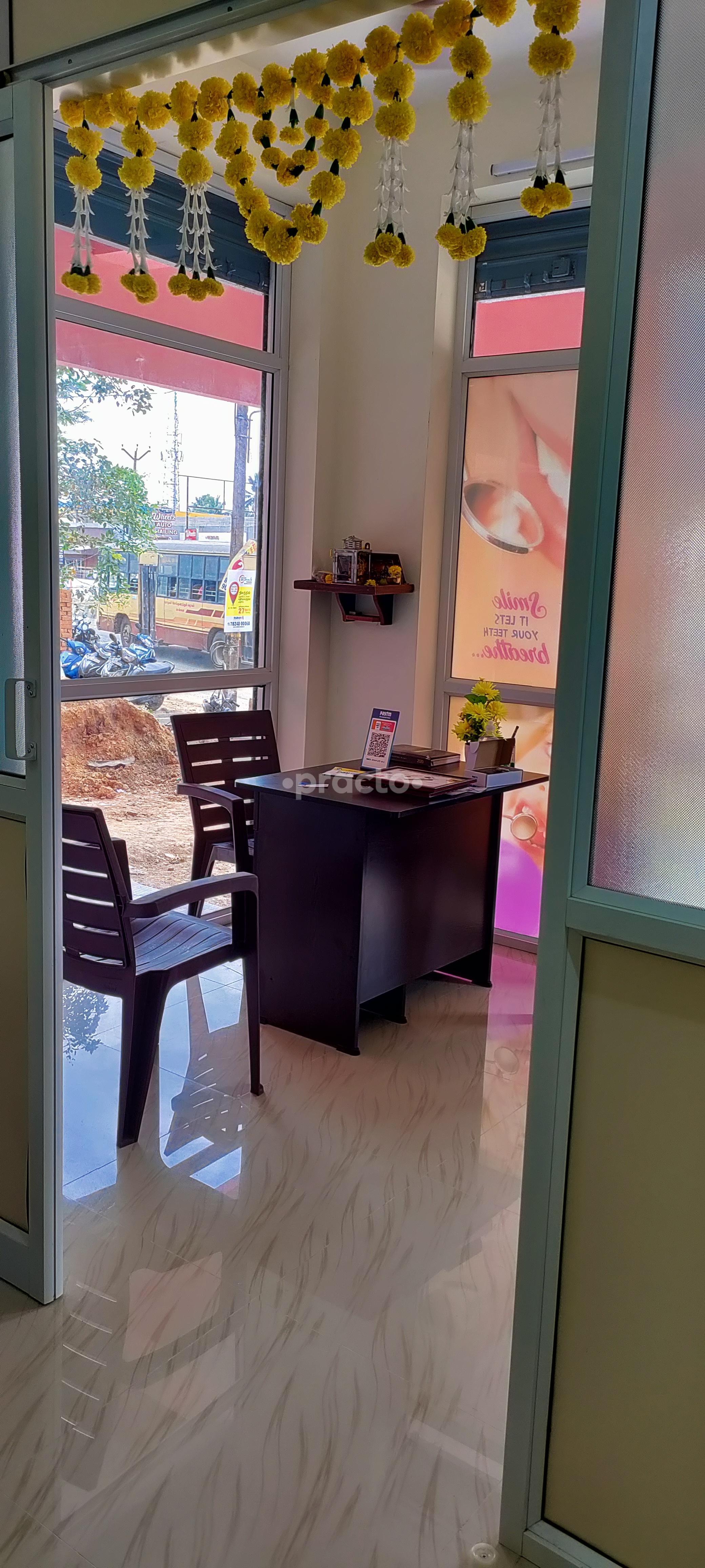 Reception Area at Shine  Health Dental Care Tambaram West Chennai