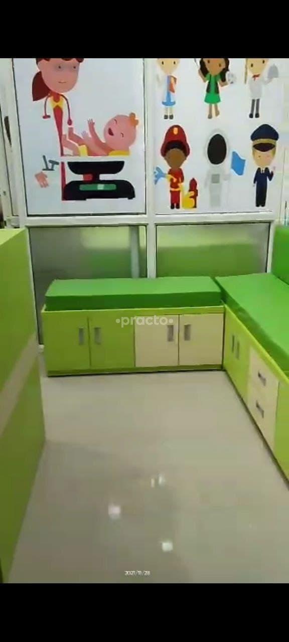Reception Area at Kidicare Child Clinic Sector 75 Noida