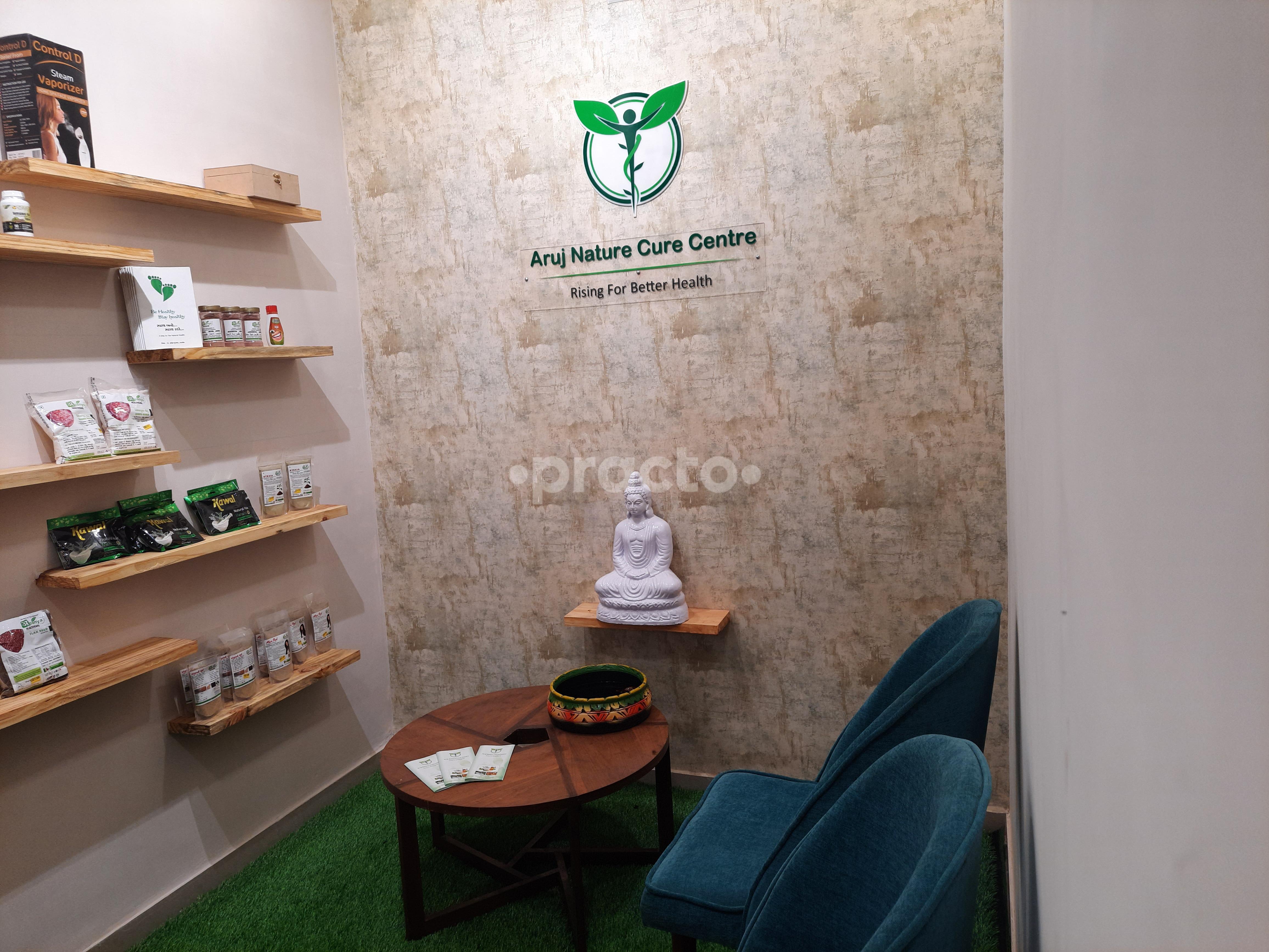 Products Display at Aruj Nature Cure Centre Makarba Ahmedabad
