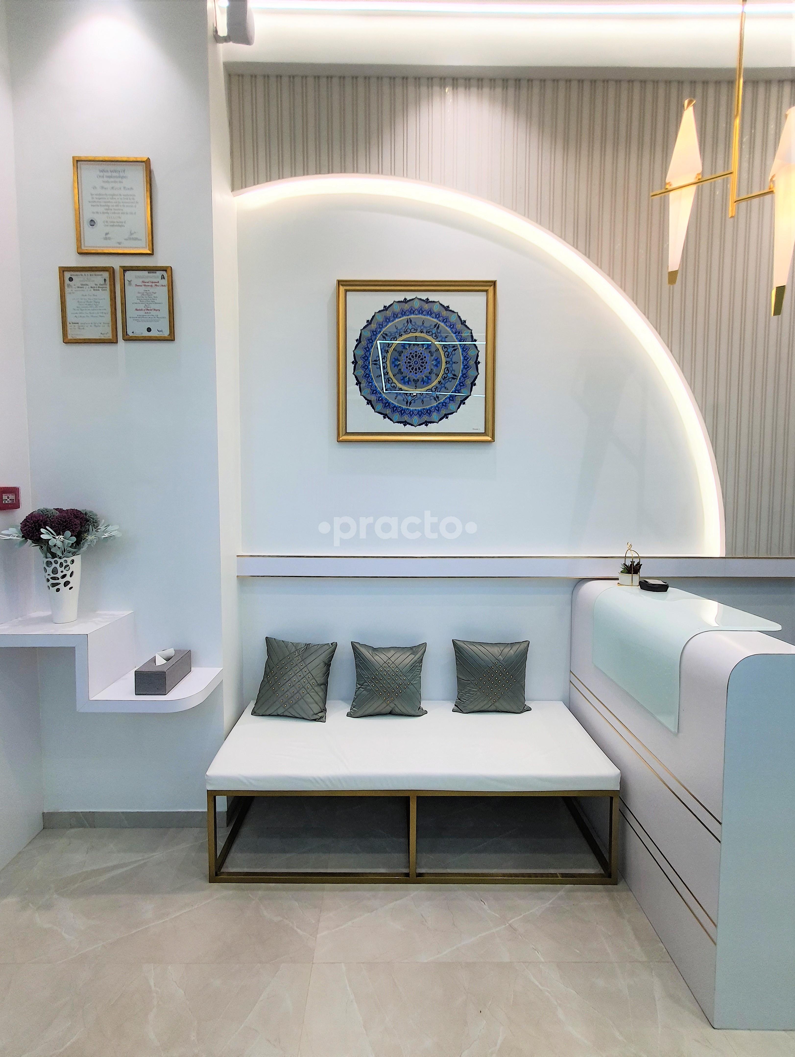 Waiting Area at The Curve Dental Solutions Andheri West Mumbai