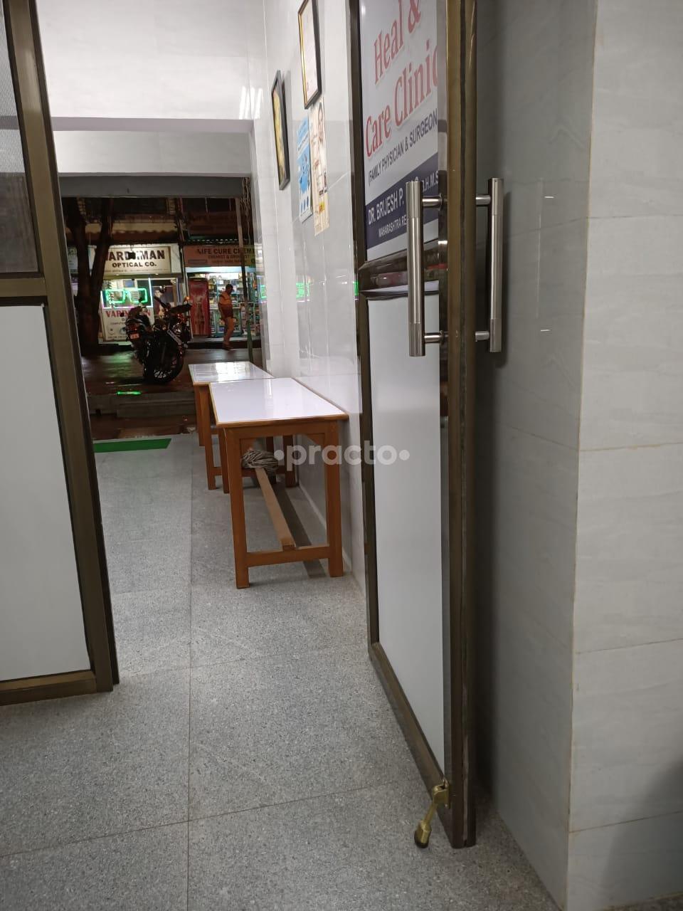 Waiting Area at Heal & Care Clinic Mira Road Mumbai
