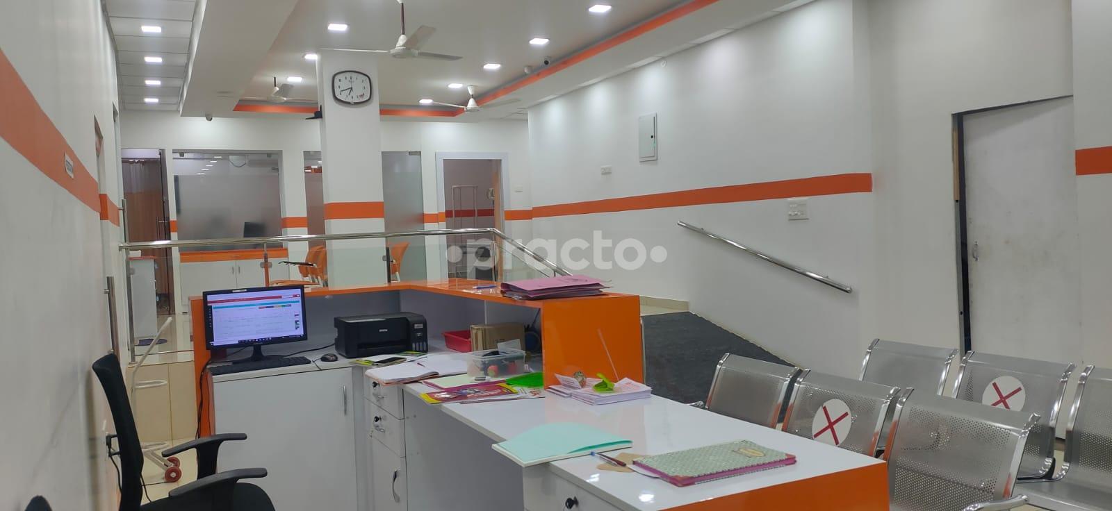 Reception Area at NewGen Multi-Speciality  Hospital Perumbakkam Chennai