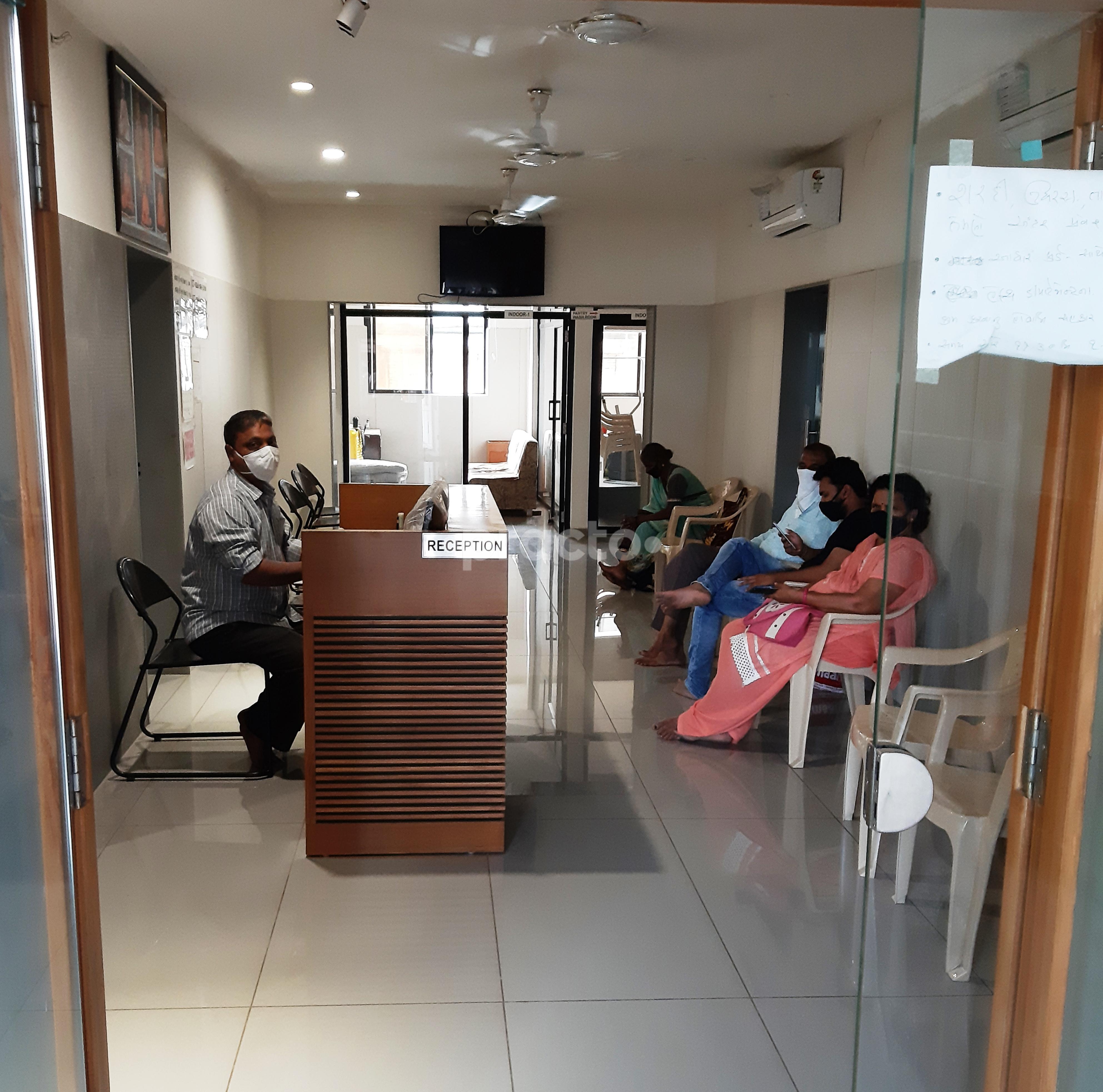 Reception Area at Ranchhodrai Eye Hospital Nikol Ahmedabad