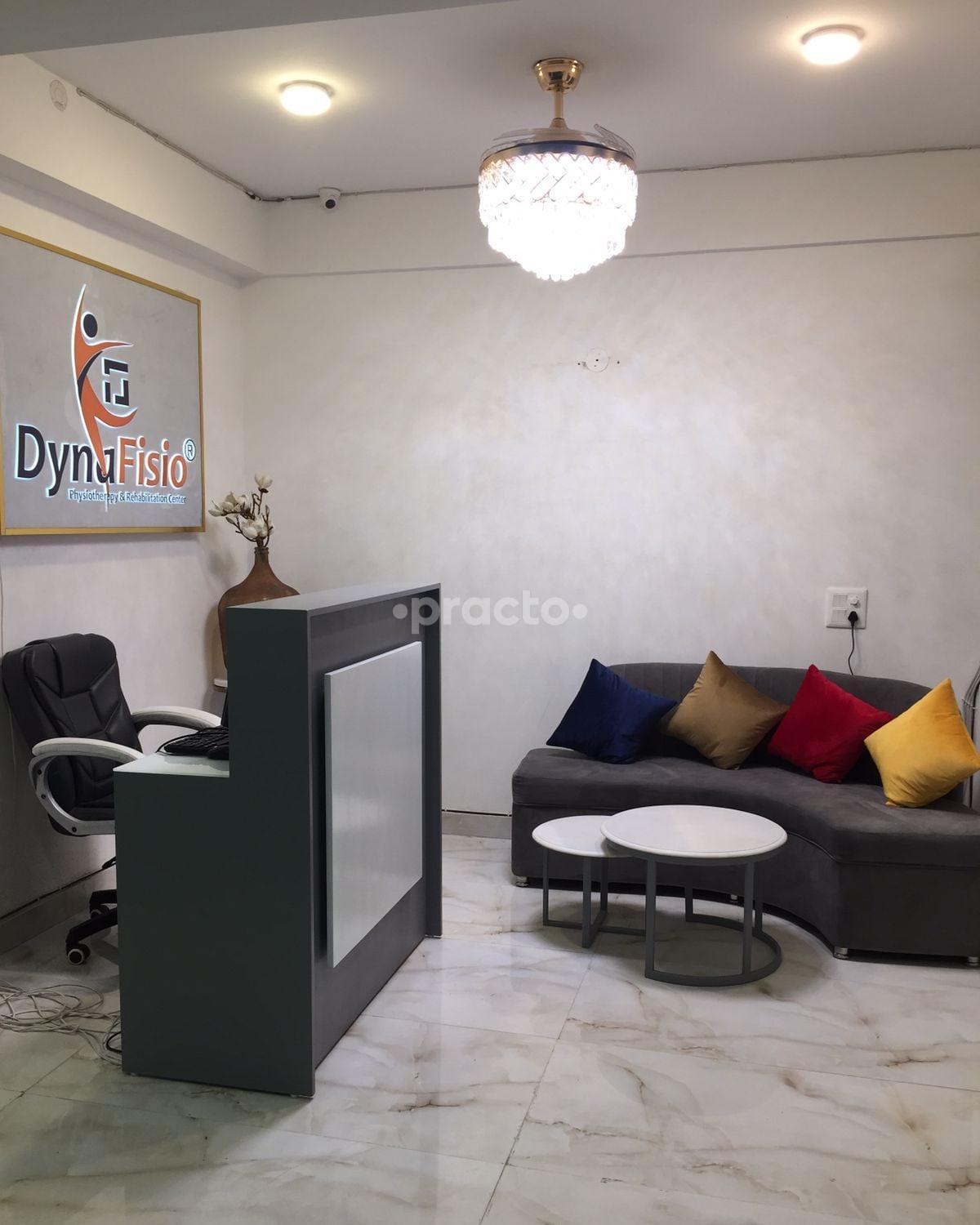 Reception Area at Dynafisio Physiotherapy Centre Gurgaon Sector 42 Gurgaon