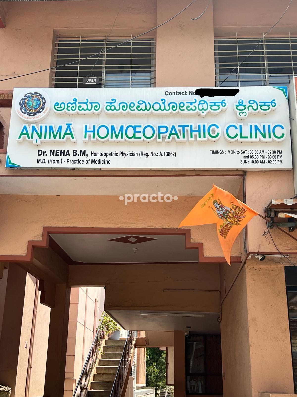 Anima Homoeopathic Clinic Banashankari 2nd Stage Bangalore