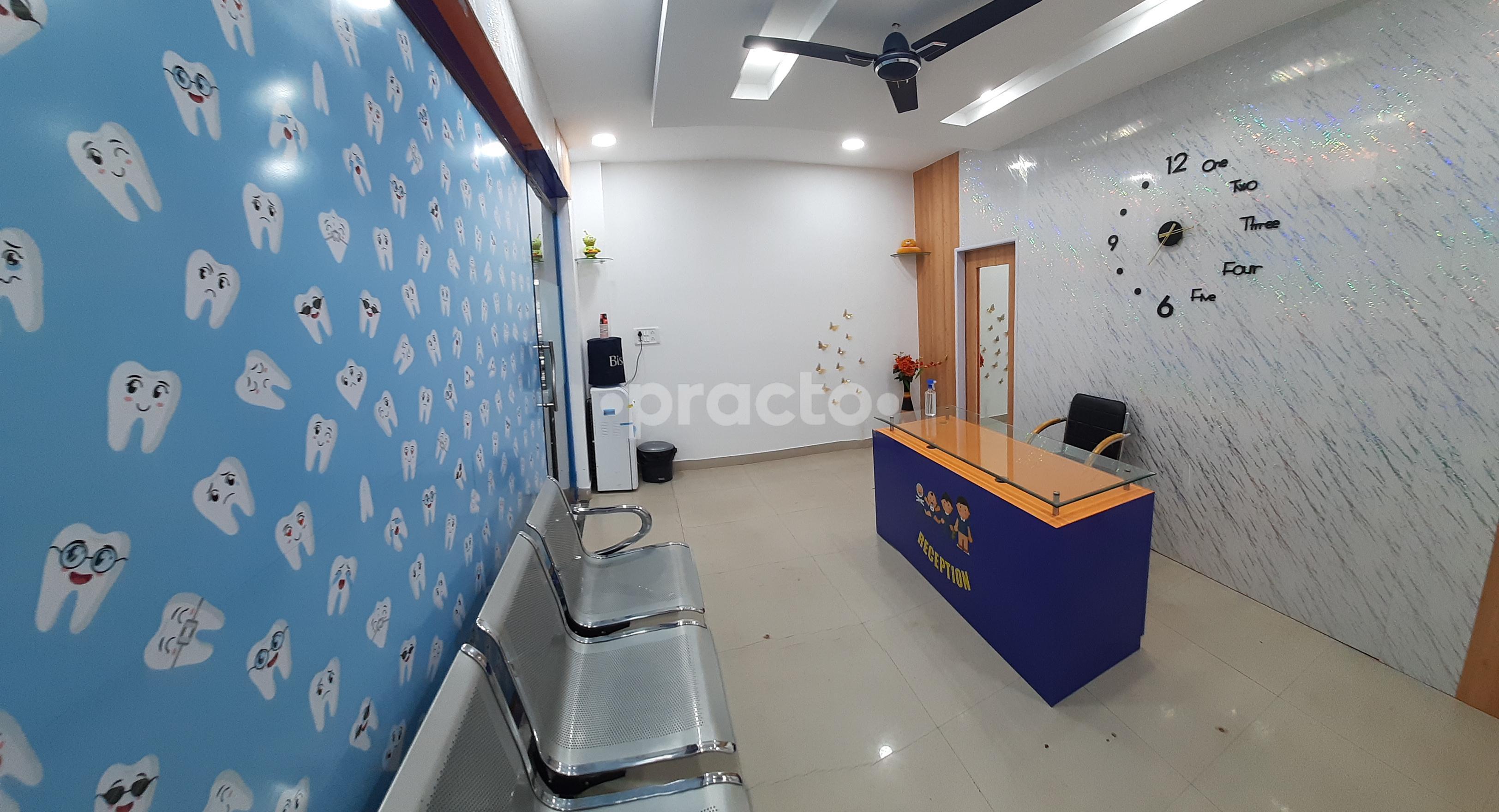 Waiting Area at The Pediatric Dentist Gamma I Greater Noida