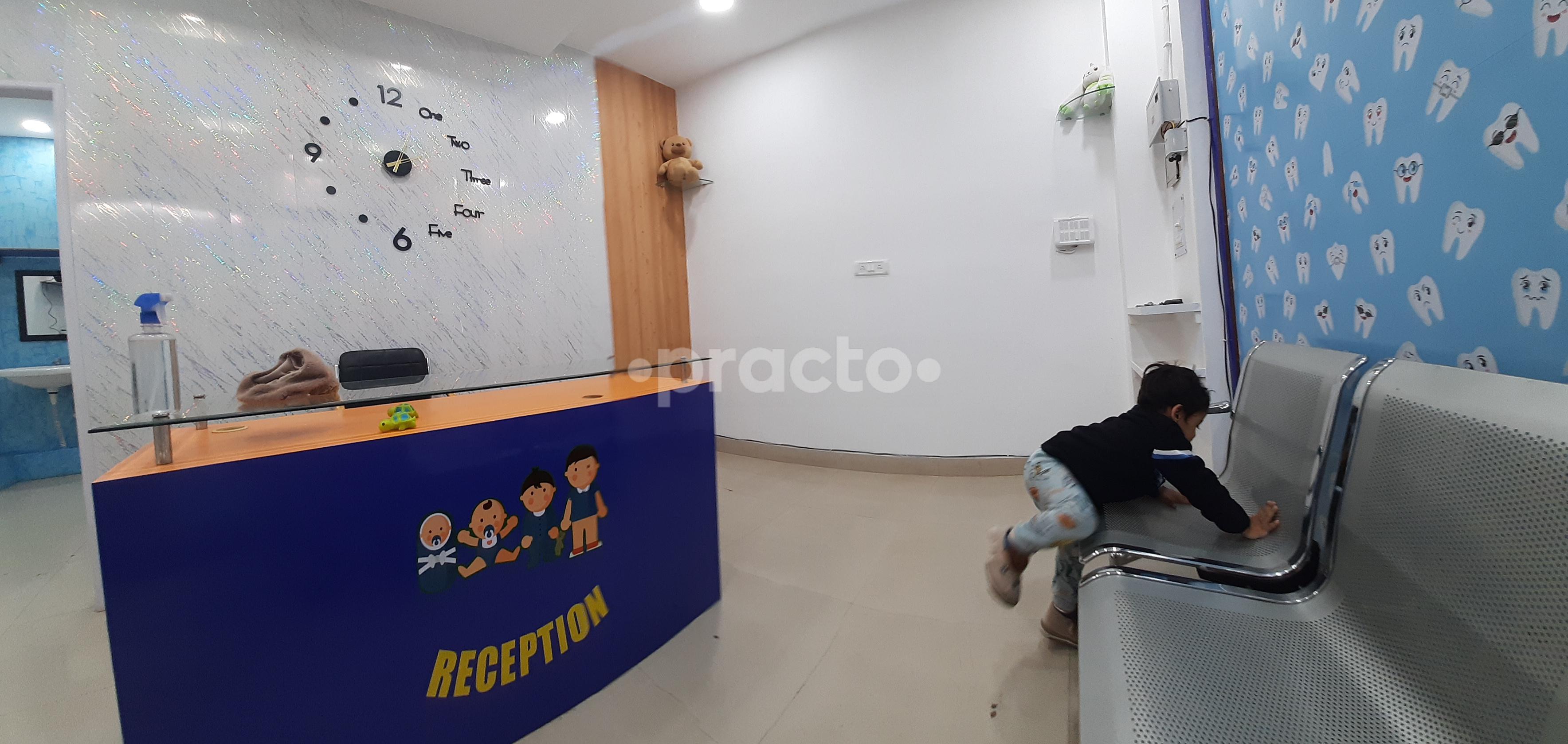 Waiting Area at The Pediatric Dentist Gamma I Greater Noida