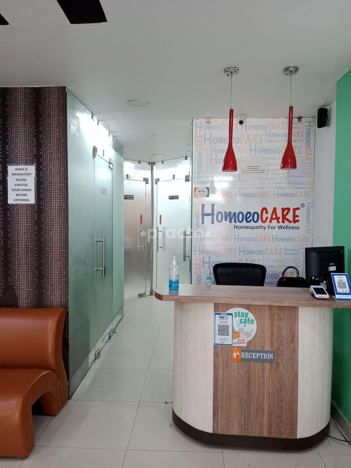 Reception Area at Afecto Homeopathy Green Park Delhi