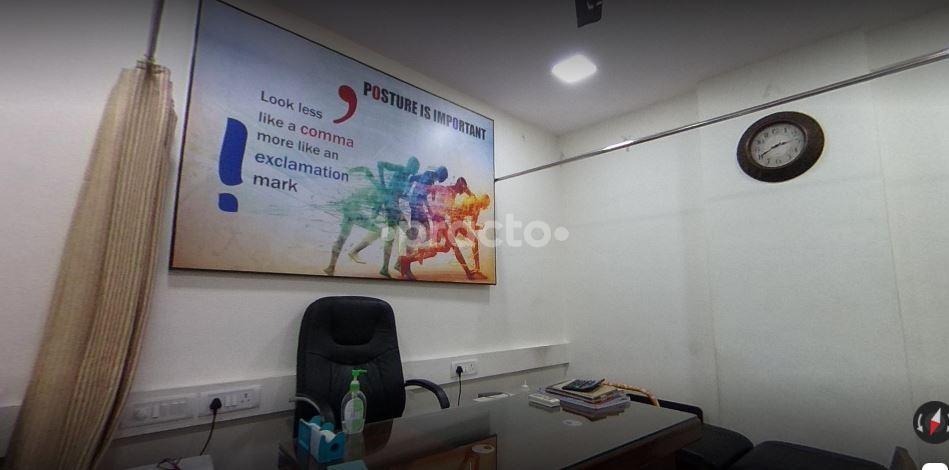 Reception Area at Healing Hands Physiotherapy Vikhroli Mumbai