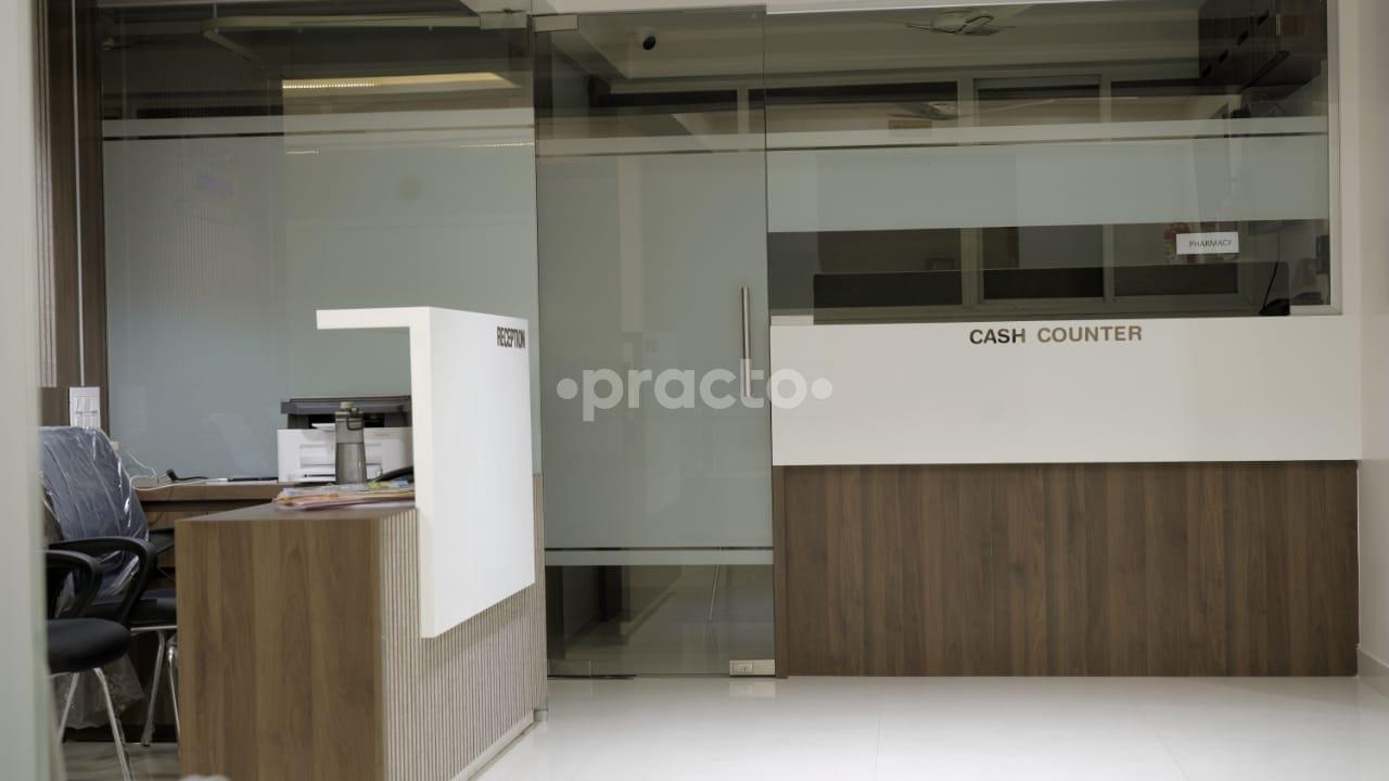 Reception desk at Fortune Hospital Pimpri-Chinchwad Pune