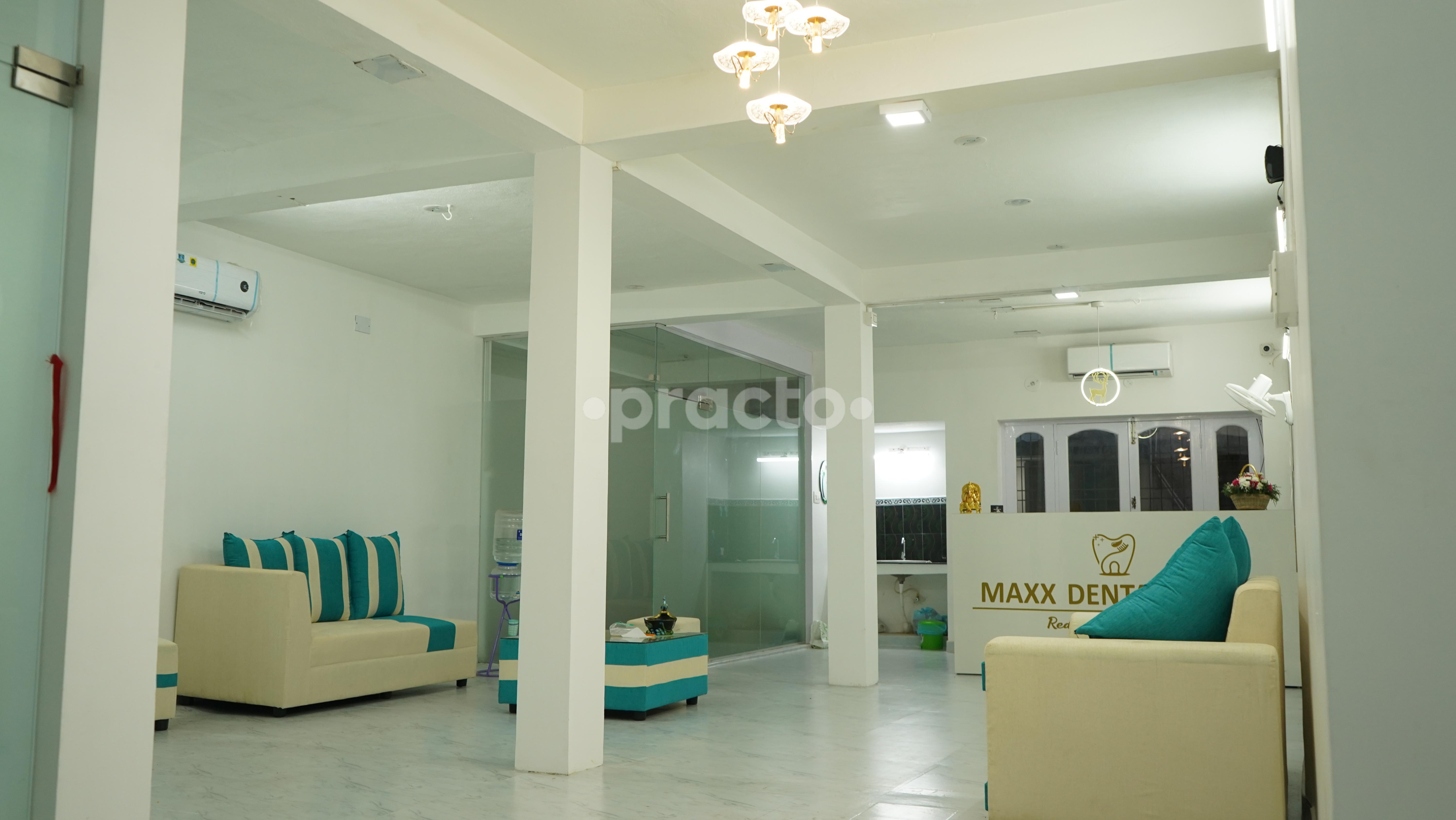 Waiting Area at Maxx Dental Care Velachery Chennai