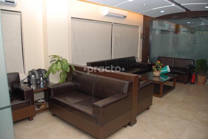 Waiting Area at Ideal Dental Care Baikunth Dham Indore