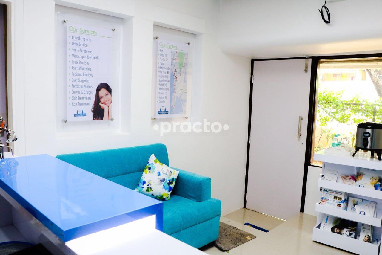 Waiting Area at Orthosquare Multispeciality Dental Clinic Kranti Chowk Aurangabad