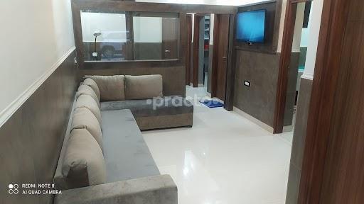 Waiting area at Dr Agrawal's Clinic Rohini Sector 18 Delhi
