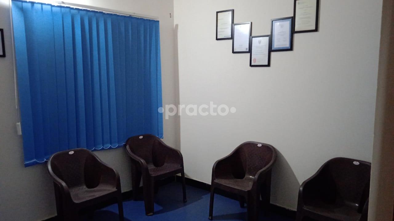 Reception Area at West London Physiotherapy Clinic Shaikpet Hyderabad