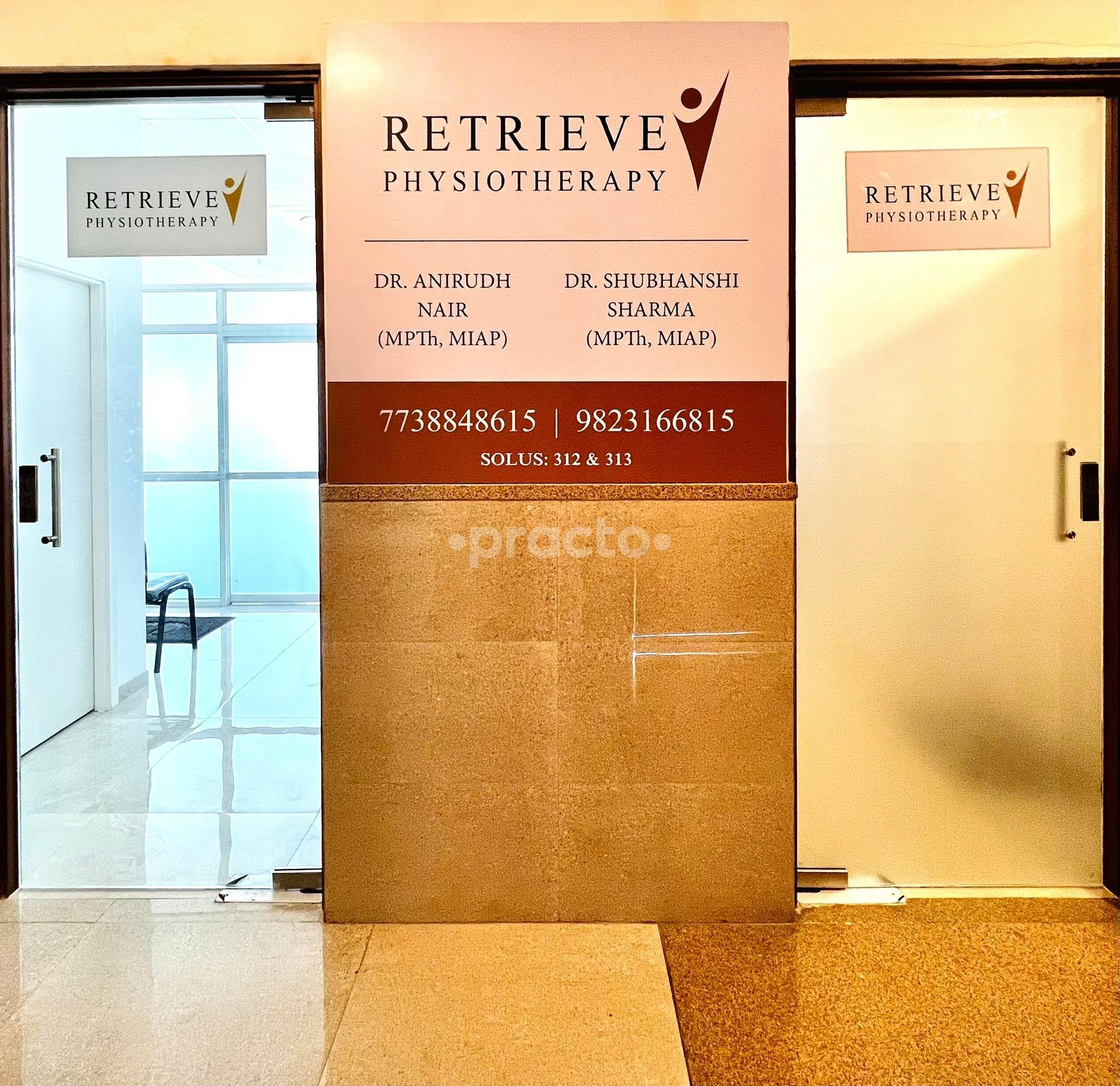 Main Entrance at Retrieve Physiotherapy Hiranandani Estate Thane