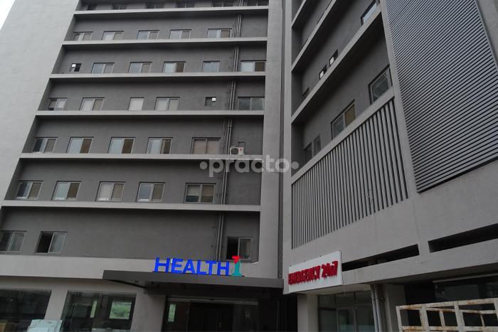 Outside Area at Health1 Hospital Shilaj Ahmedabad