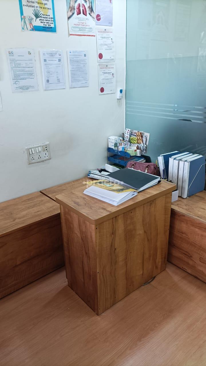 Reception Area at The Lung Care Center Kalyani Nagar Pune