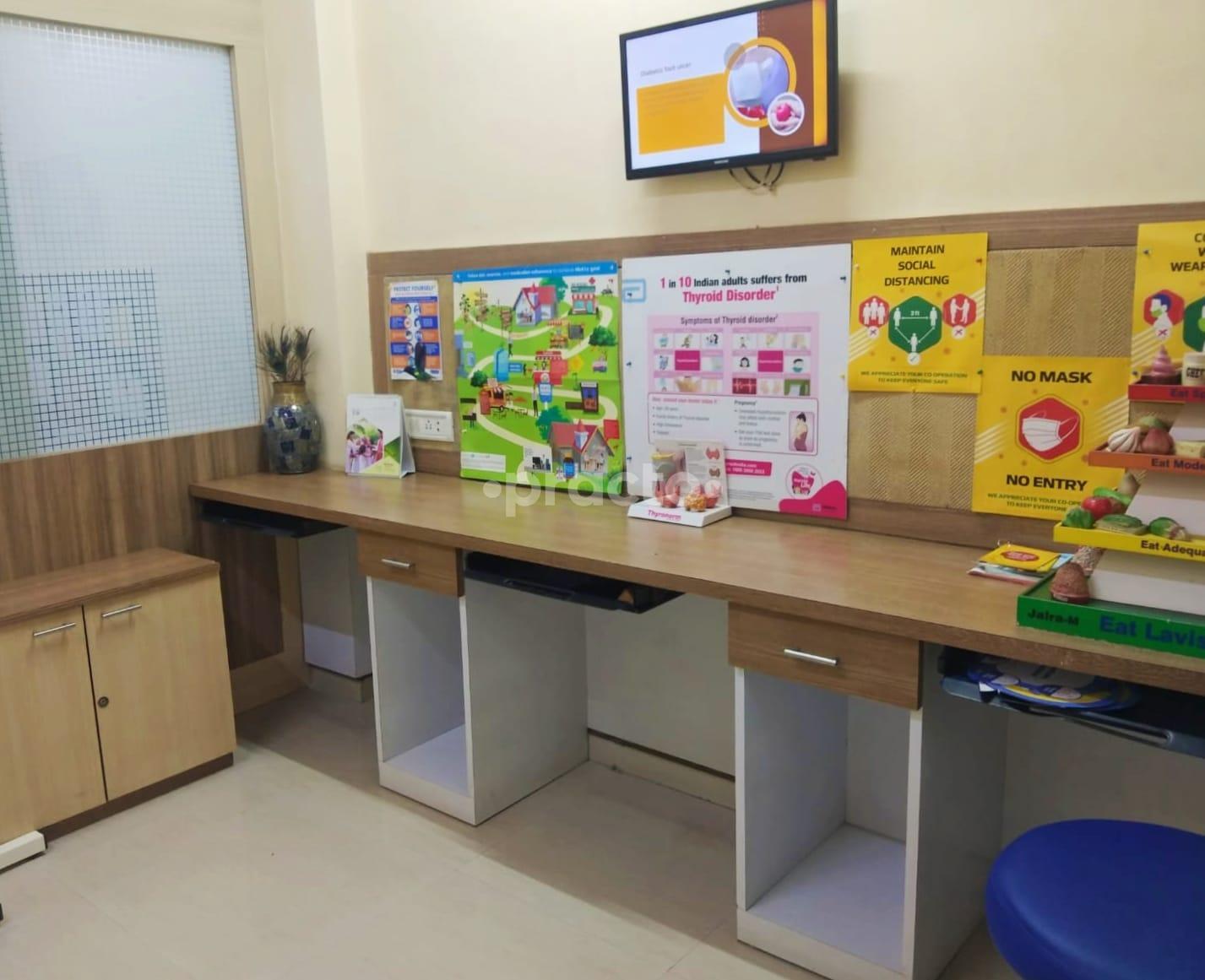 Waiting Area at Dr A K Kalra Clinic Andheri East Mumbai