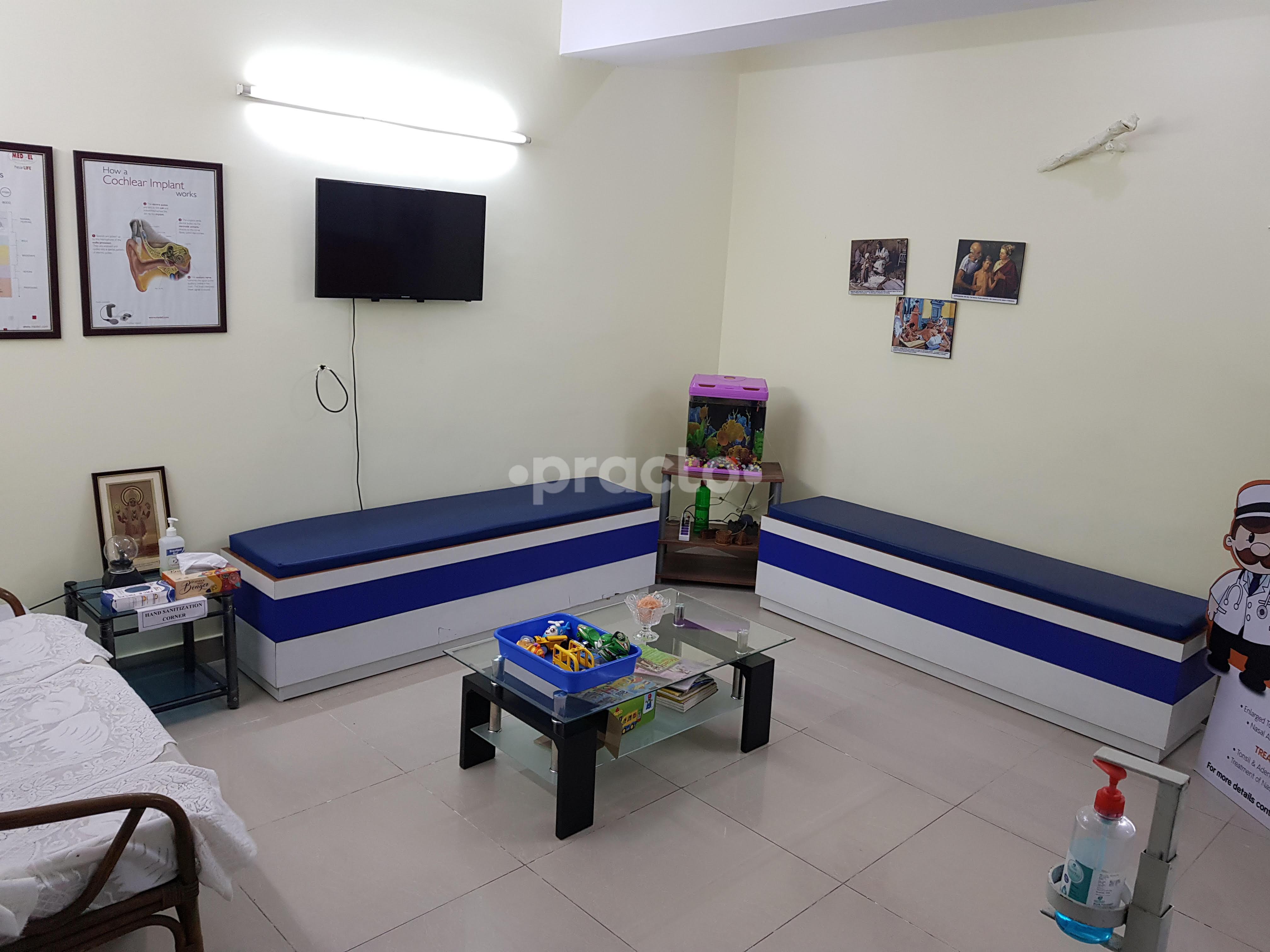 Waiting Area at Sparsh ENT Clinic Safdarjung Enclave Delhi