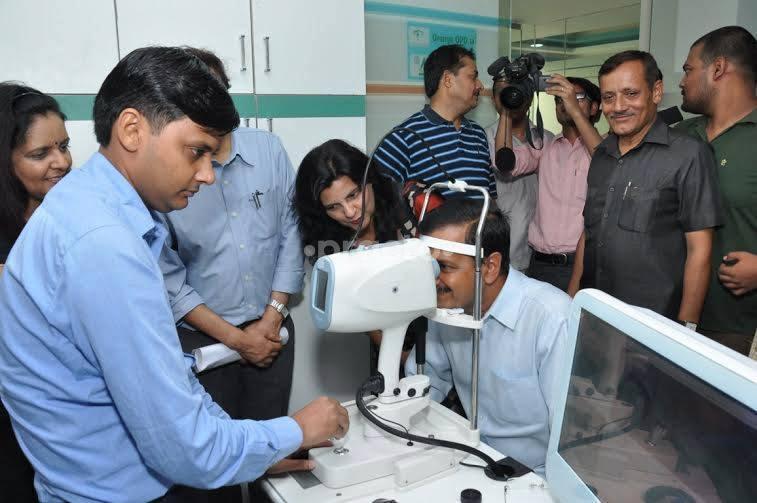 Consultation Room at Tirupati Eye Centre Sector 33 Noida