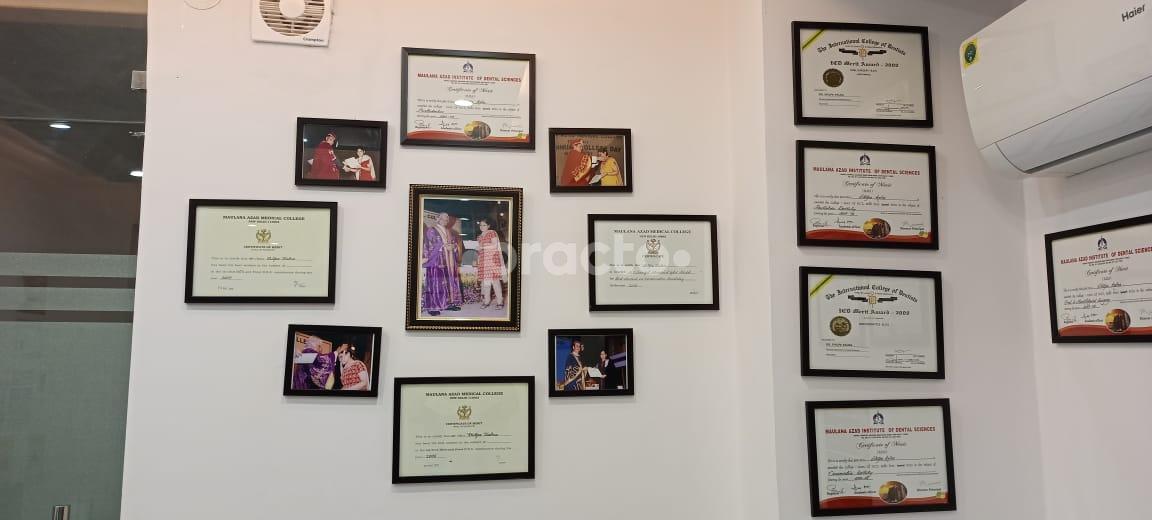 Waiting Area at Perfect Shine Dental - A Multispeciality Clinic Dwarka Delhi