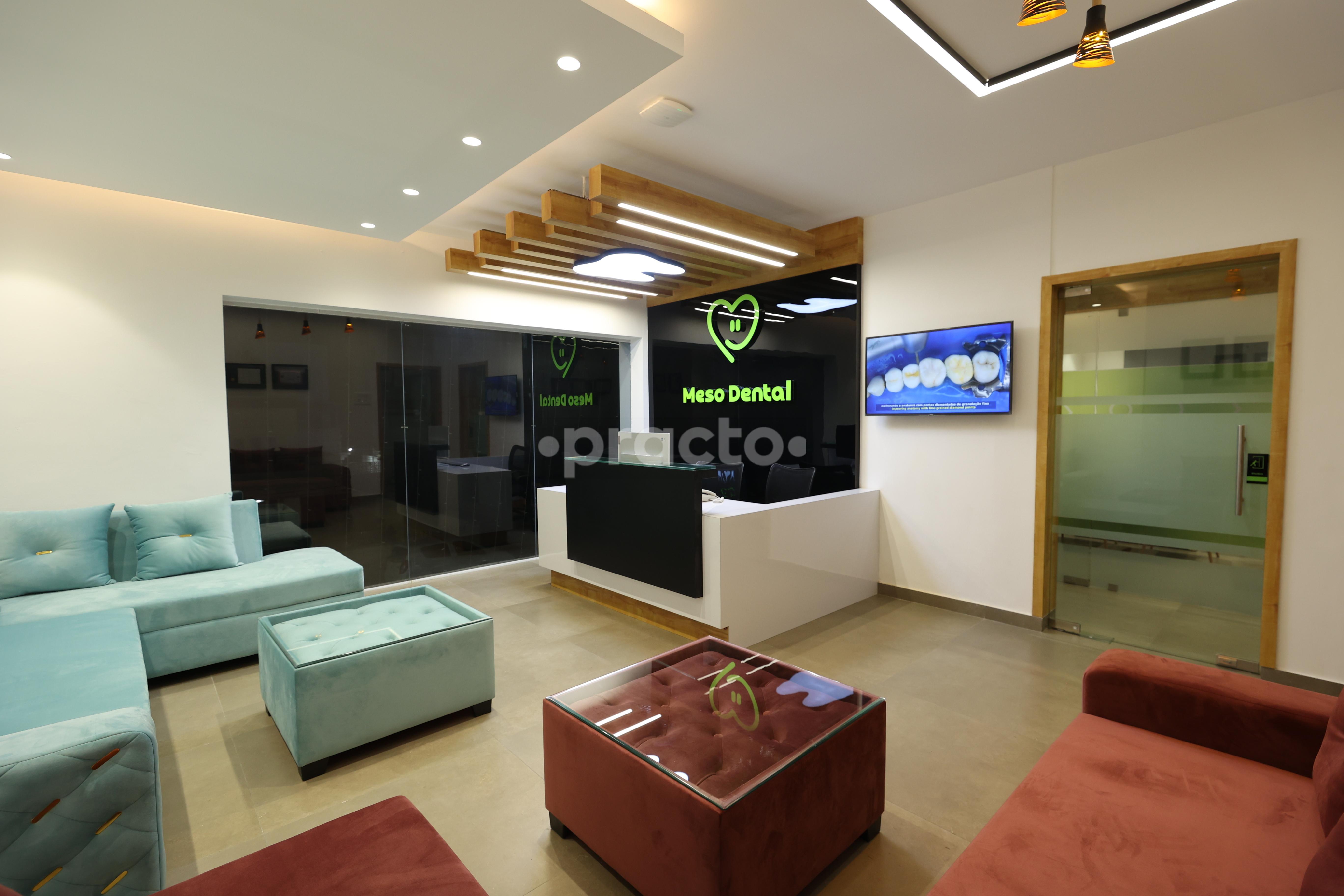 Waiting Area at Meso Dental Saibaba Colony Coimbatore