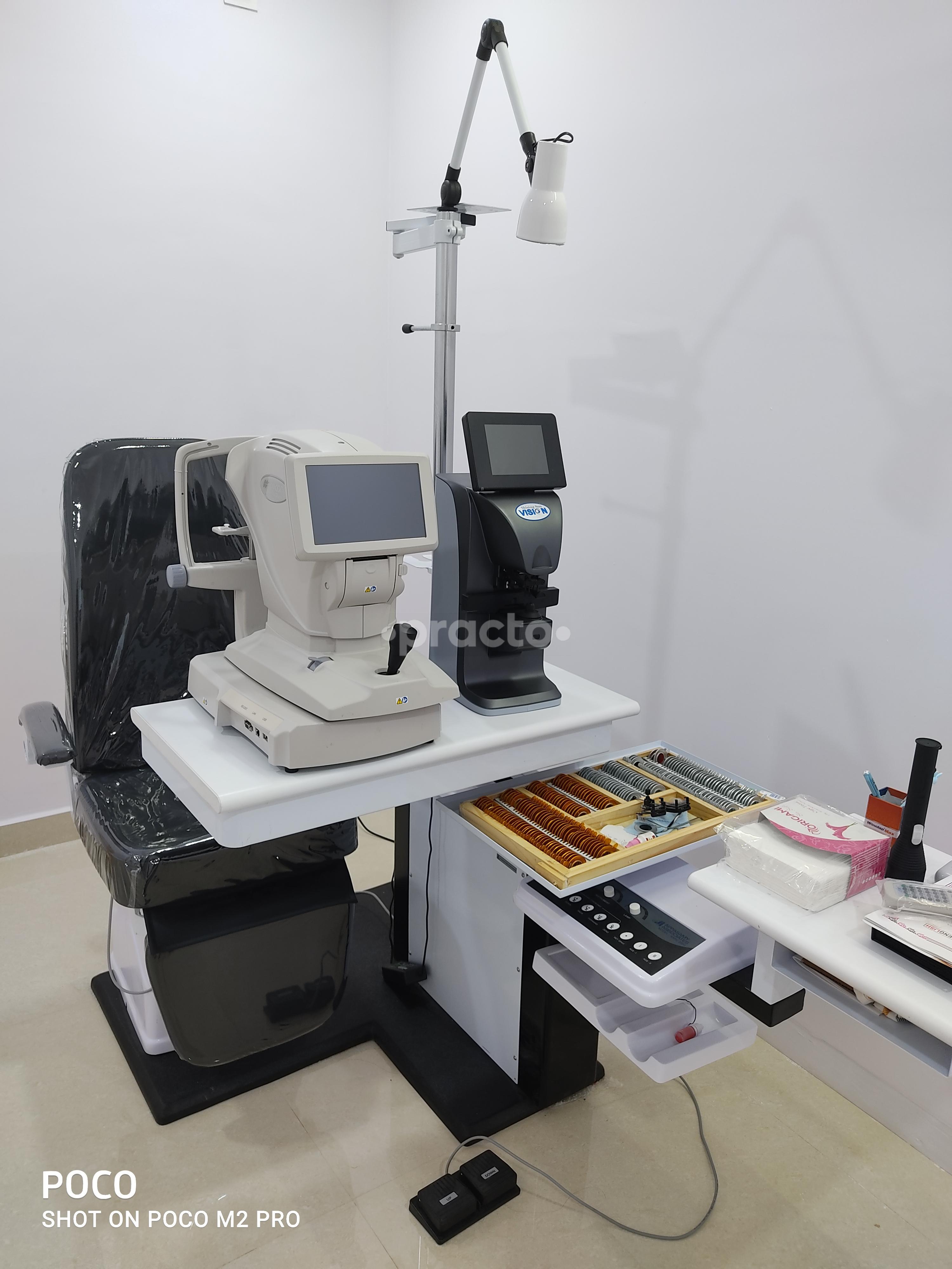 Equipment Area at RV Superspeciality Eye Care Chinamushidiwada Visakhapatnam