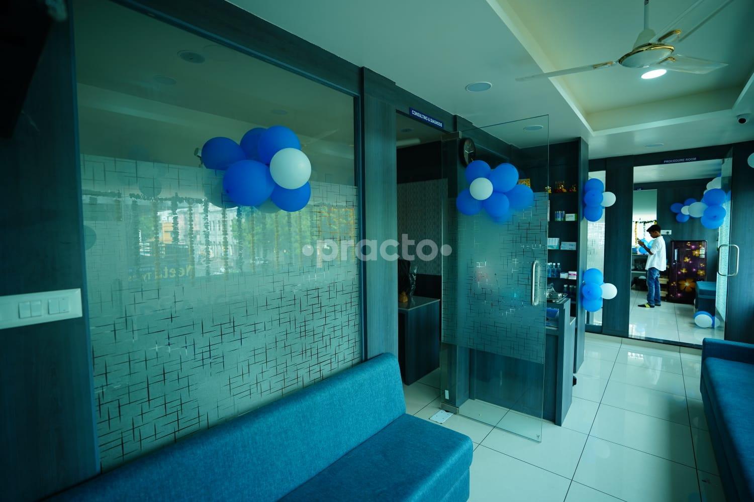 Reception Area at City Smile Superspeciality Dental Clinic Karelibaug Vadodara