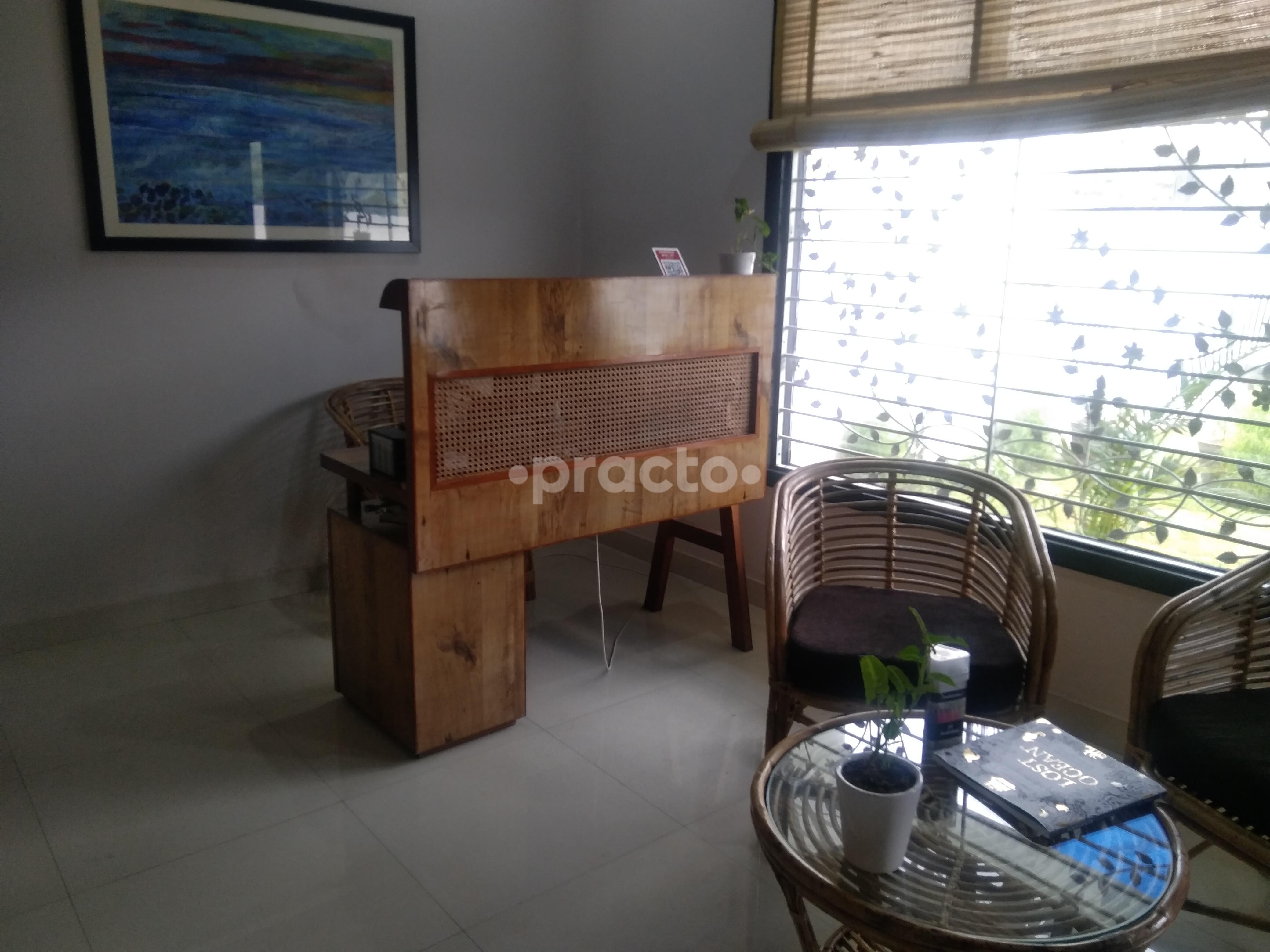 Reception Area at Gopt Clinic Sector 116 Noida