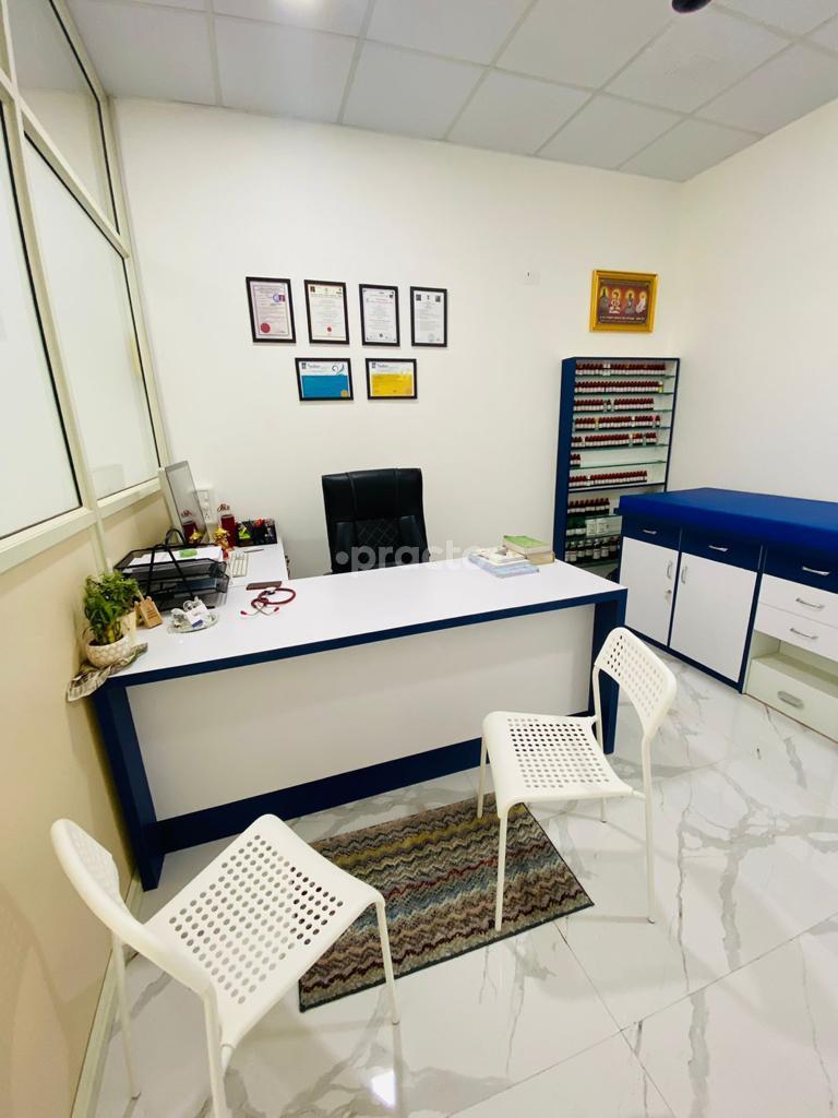 Consultation Room at Similia Homoeopathic Clinic Pimpri-Chinchwad Pune