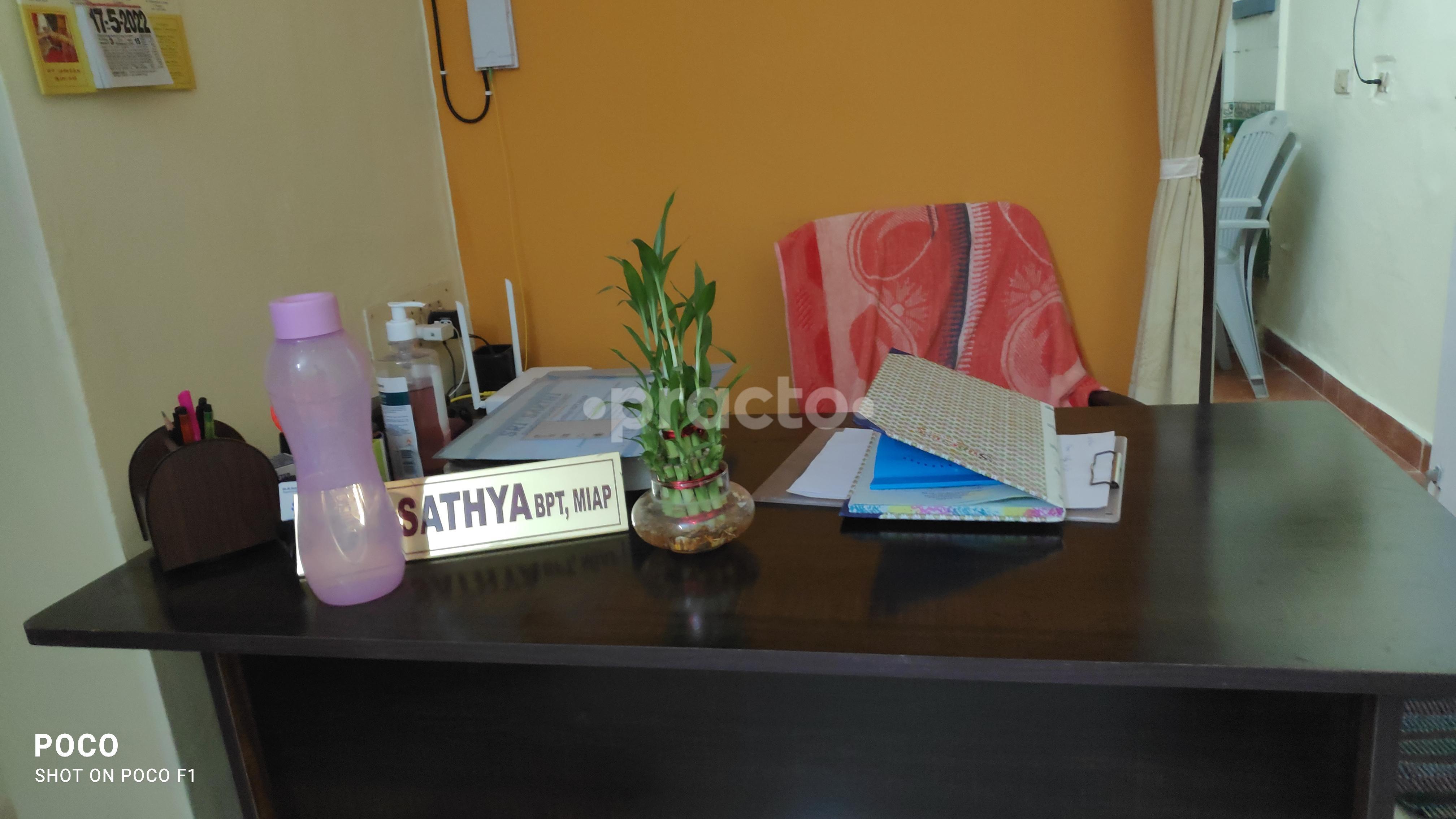 Reception Area at Sri Sakthi Physiotherapy Kotturpuram Chennai