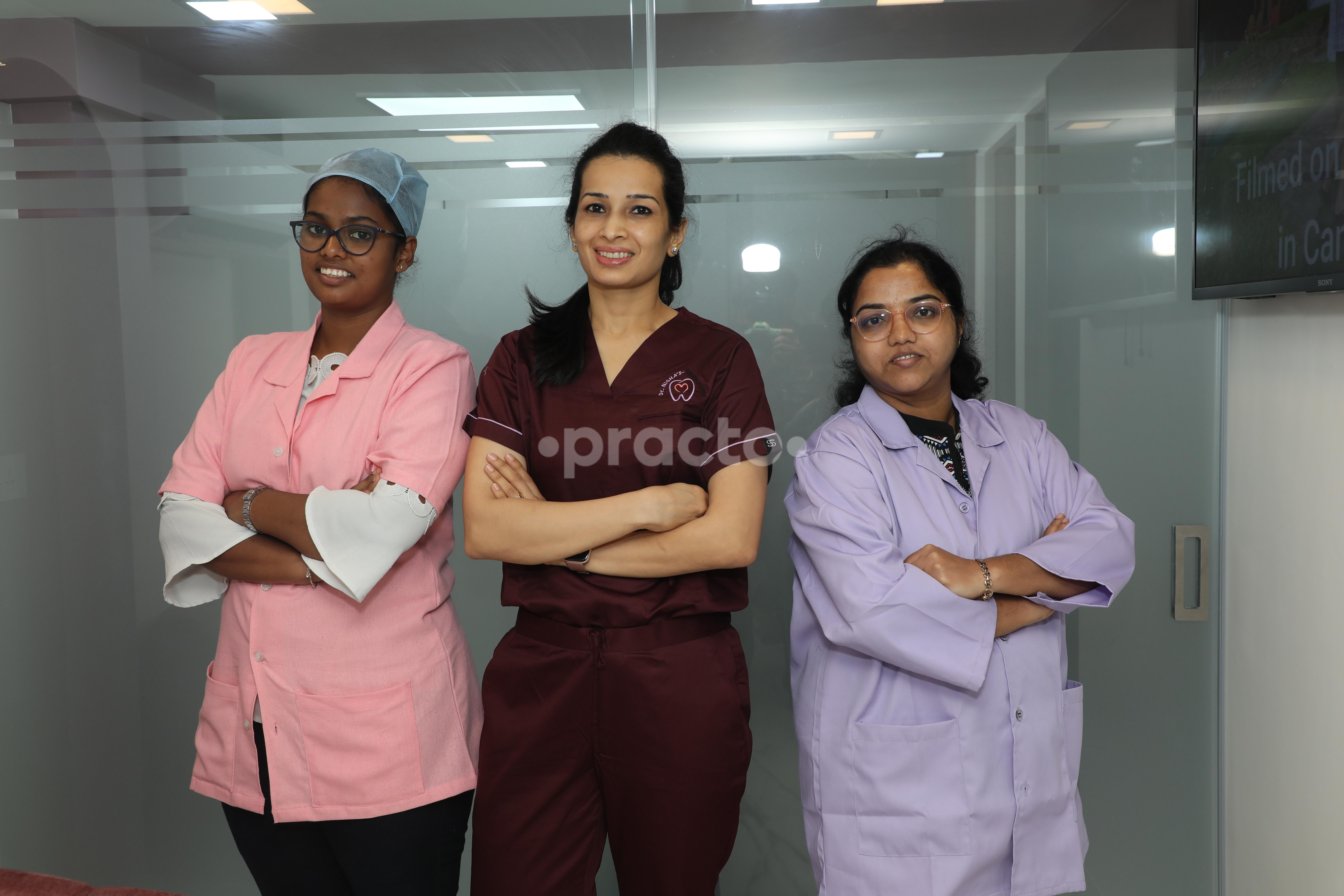 Reception Area at Dr Nisha's Dental Care Worli Mumbai